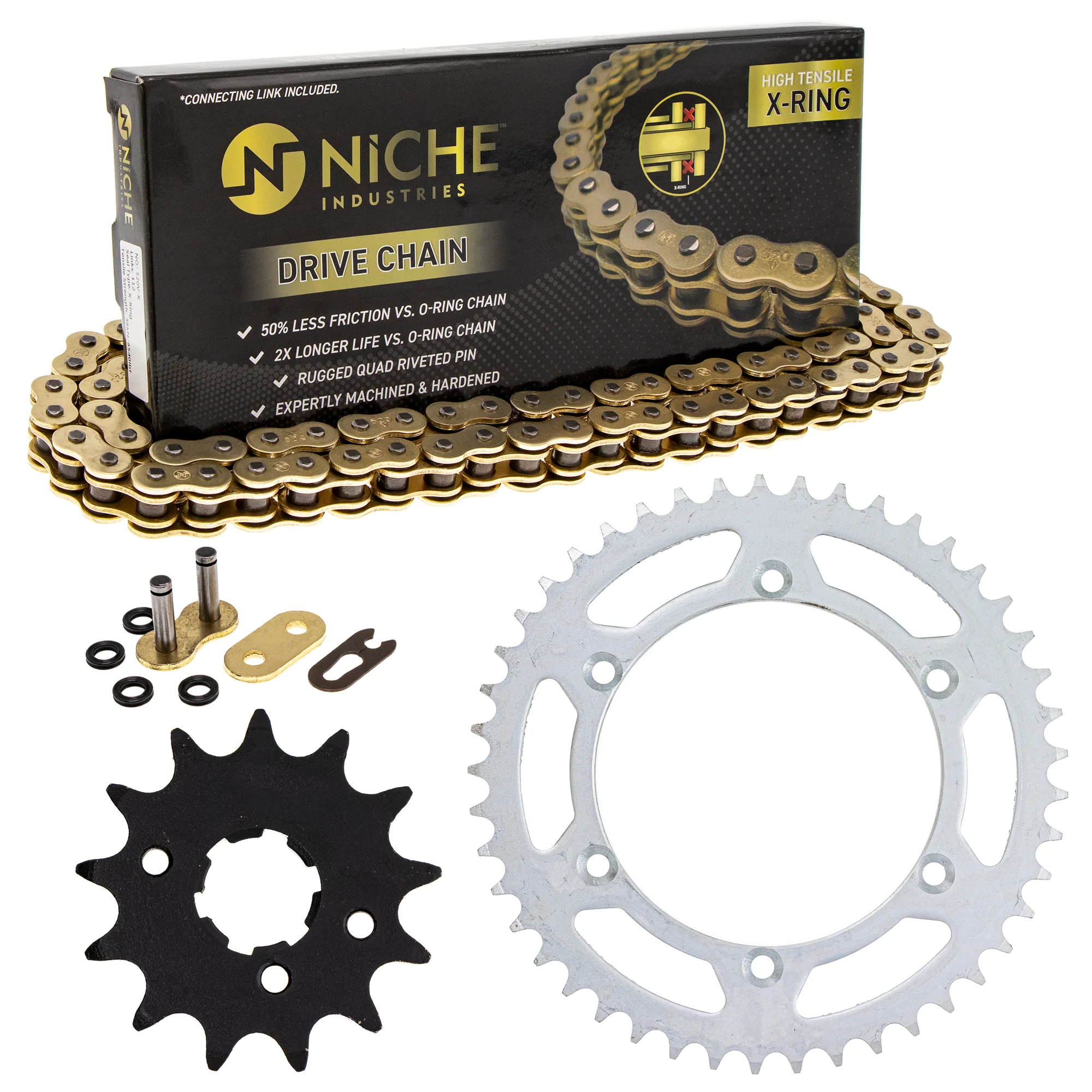 Drive Sprockets & Chain Kit For Kawasaki MK1004699