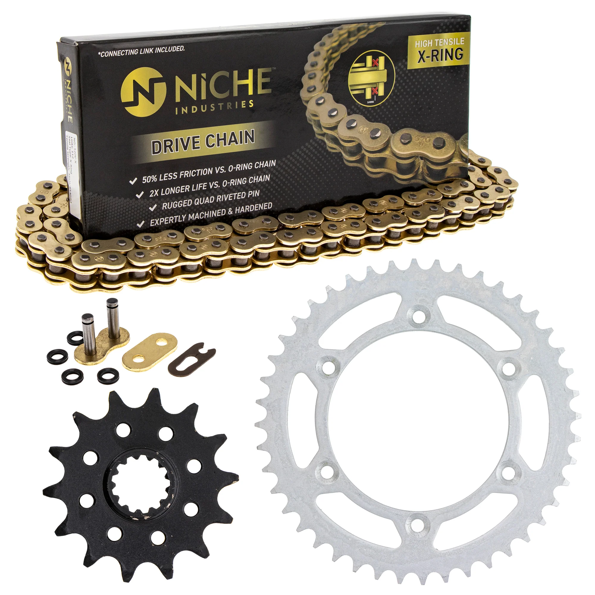 Drive Sprockets & Chain Kit For Suzuki MK1004702