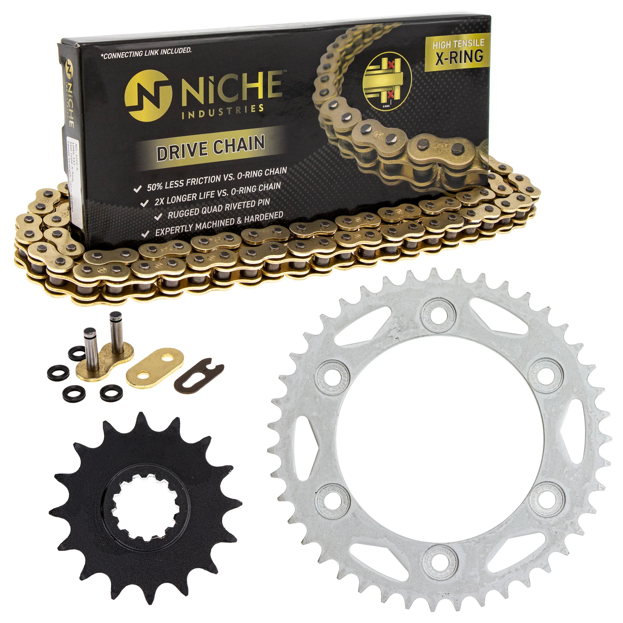 Drive Sprockets & Chain Kit For Honda MK1004740
