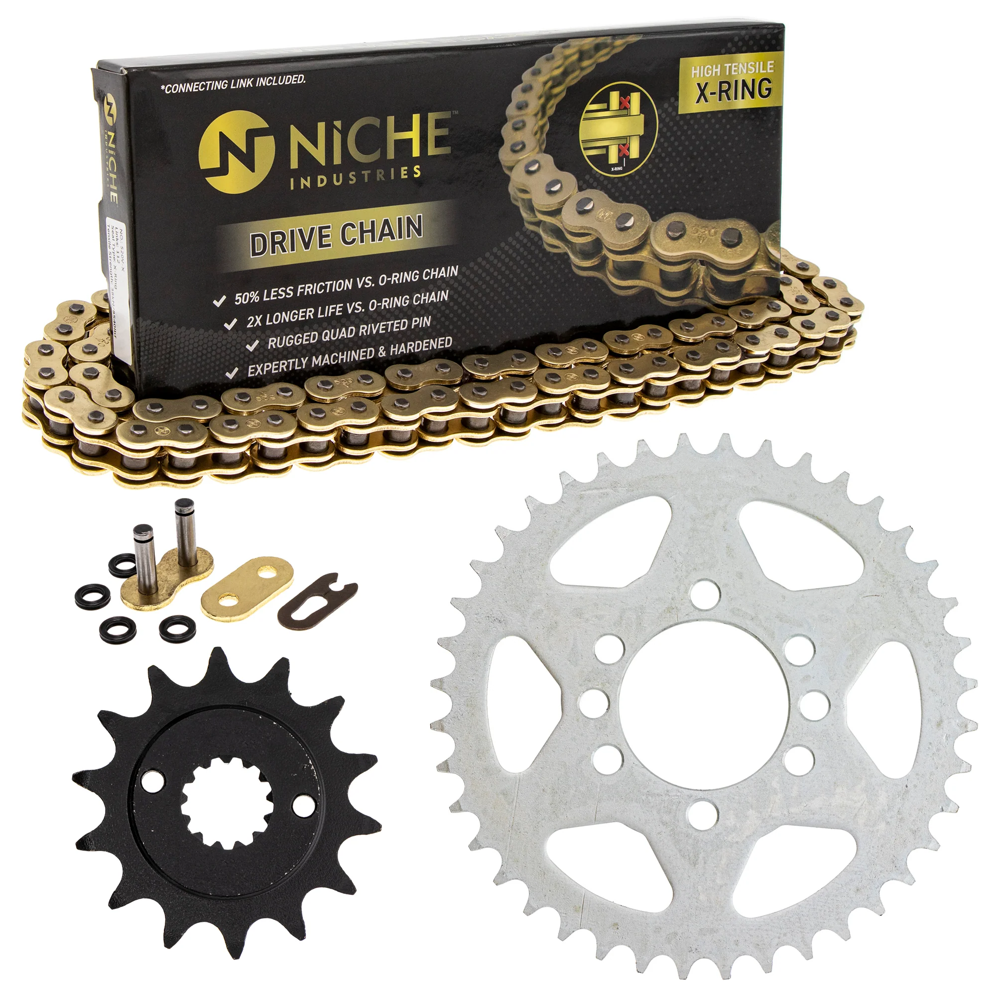 Drive Sprockets & Chain Kit For Suzuki MK1004895