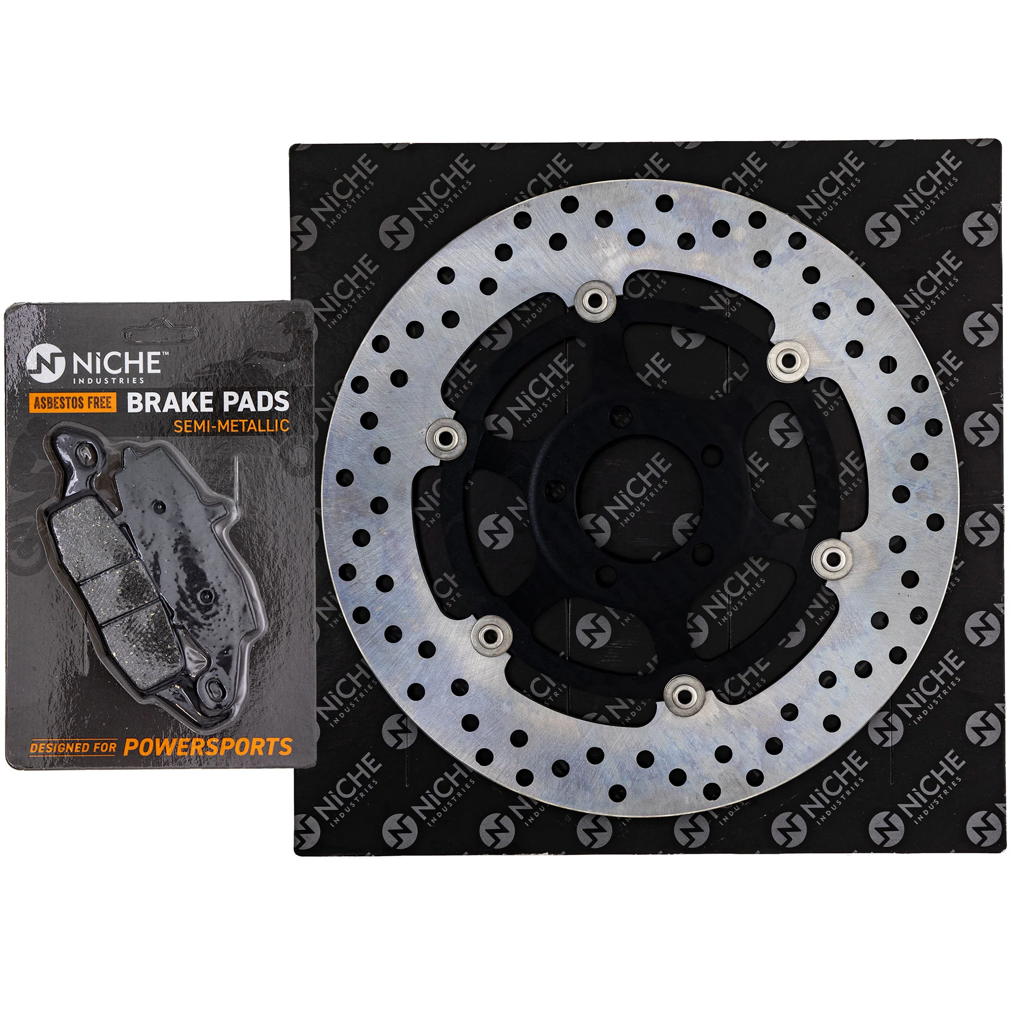 Single Pad and Rotor Set For Kawasaki MK1006672 - Image 2