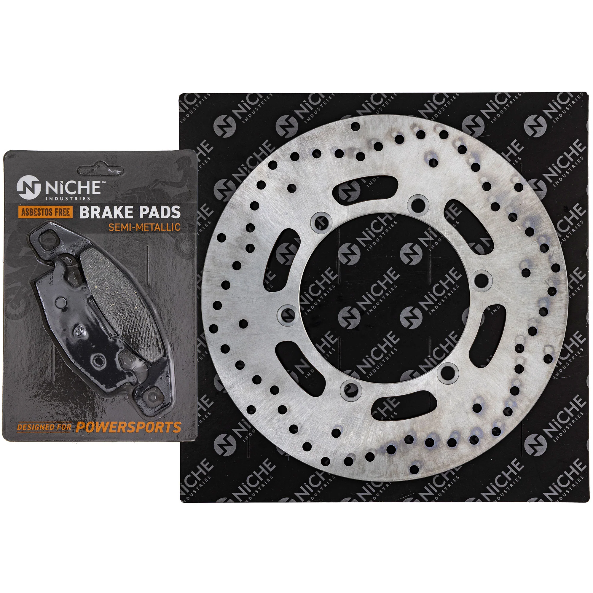 Single Pad and Rotor Set For Kawasaki MK1006782 - Image 2