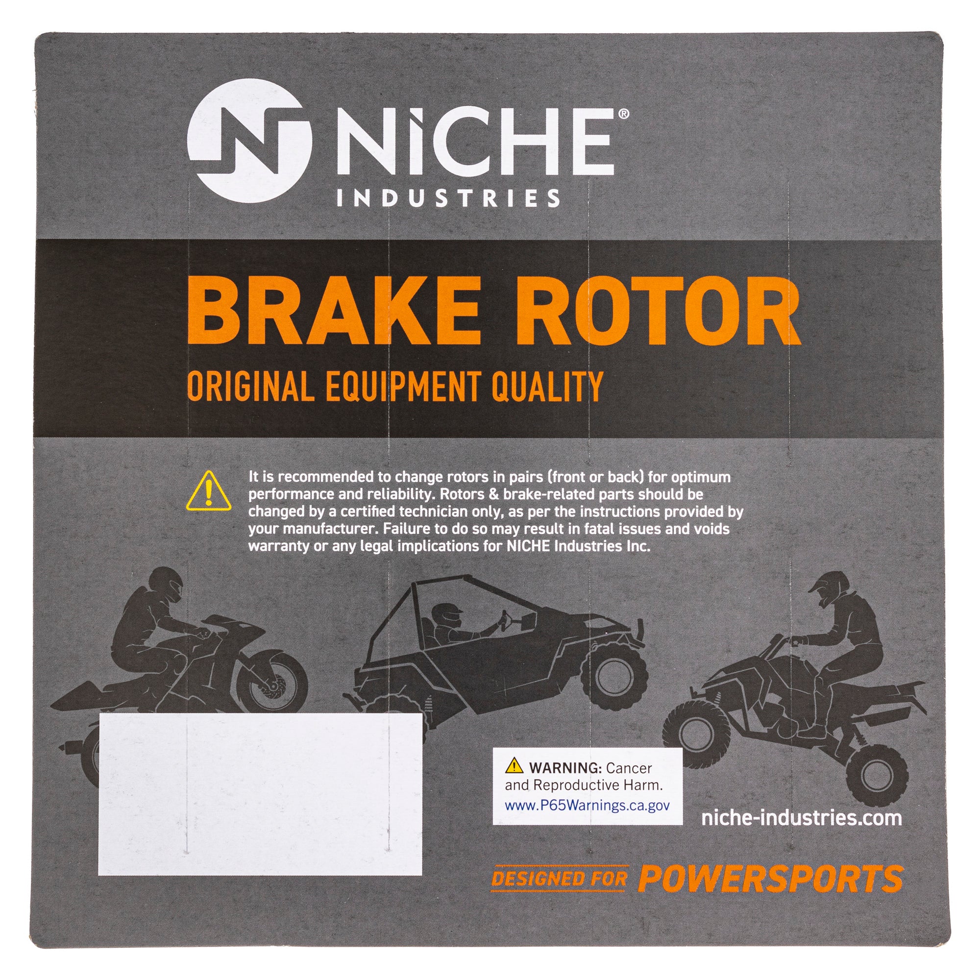 Front Brake Rotors and Pads Kit For Honda MK1006964 - Image 3