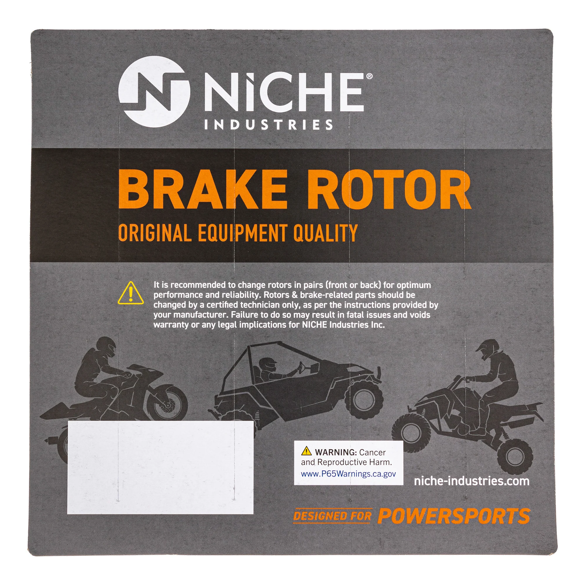 Complete Front or Rear Pad and Rotor Set For Honda MK1007291 - Image 4
