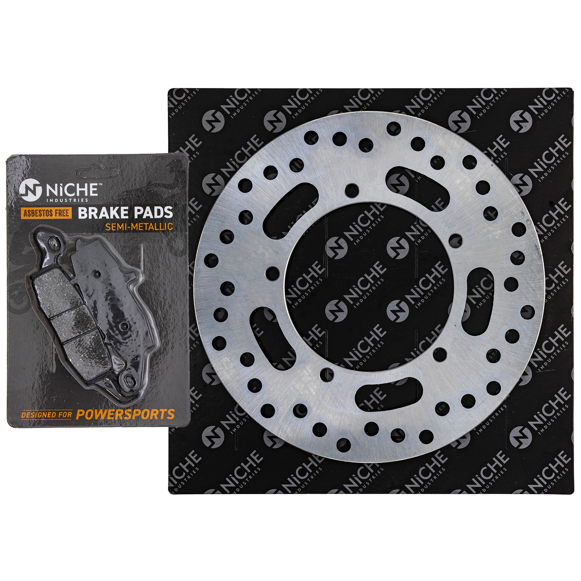 Single Pad and Rotor Set For Kawasaki MK1007302 - Image 2