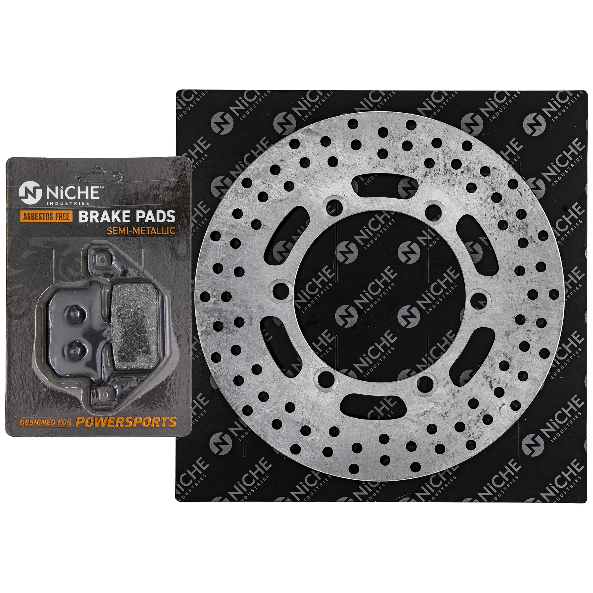 Single Pad and Rotor Set For Kawasaki MK1007323 - Image 2