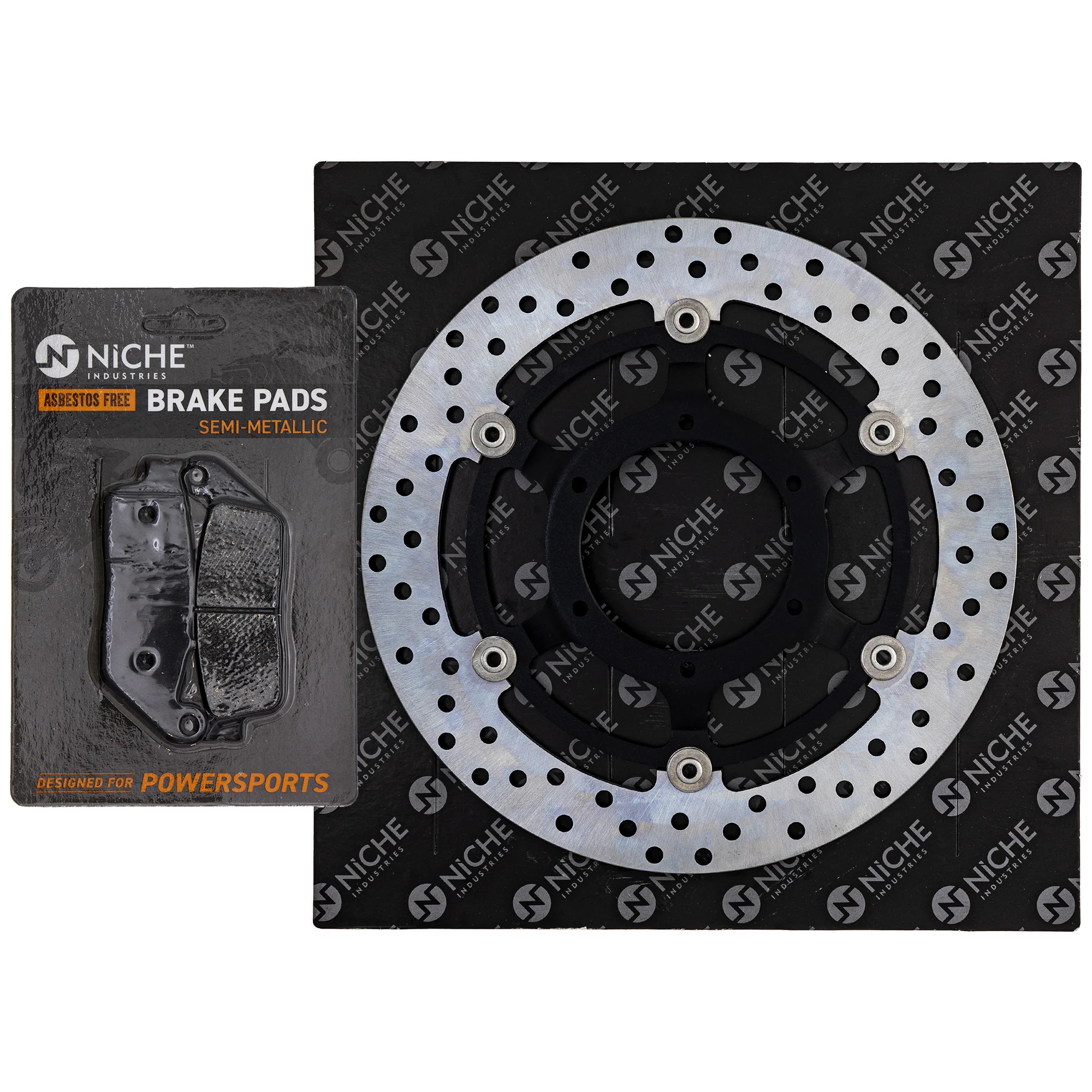 Single Pad and Rotor Set For Honda MK1007350 - Image 2