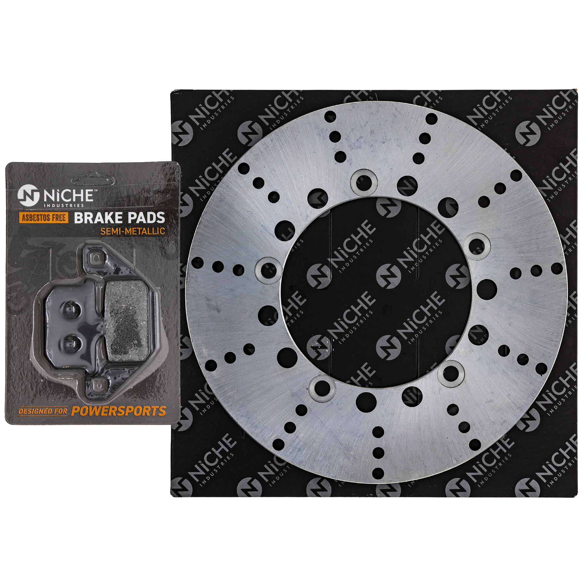 Single Pad and Rotor Set For Kawasaki MK1007421 - Image 2