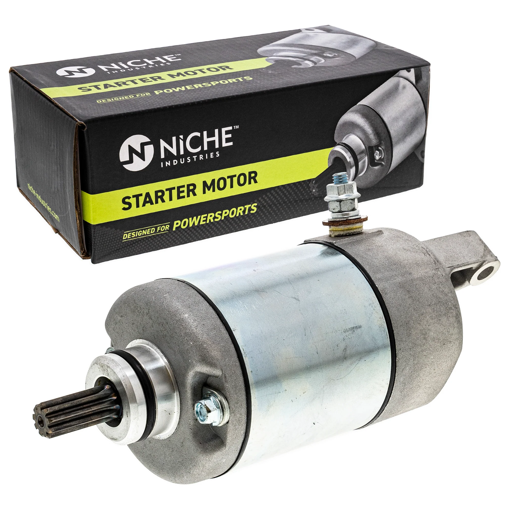 Starter Motor & Solenoid Kit For Arctic Cat MK1007716 - Image 4