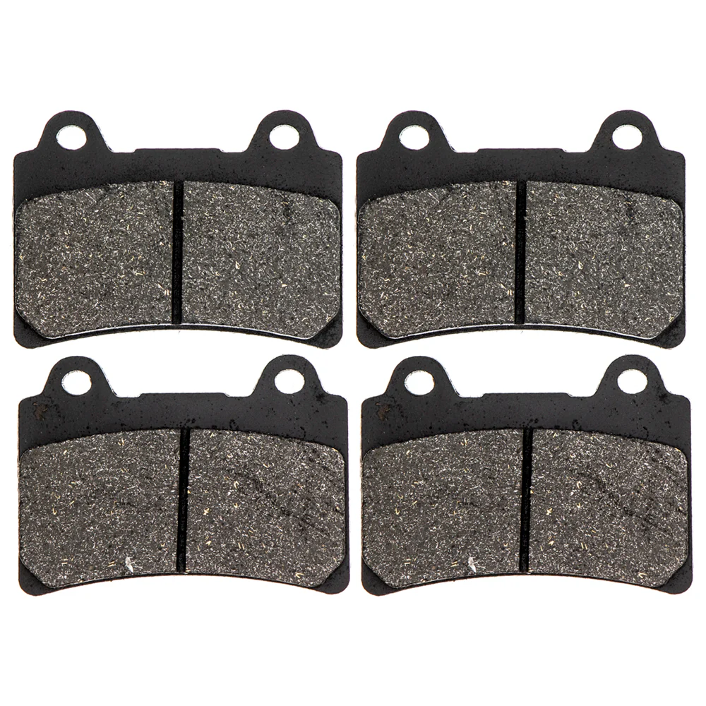 Semi-Metallic Brake Pad Set Front/Rear For Yamaha MK1007833 - Image 7