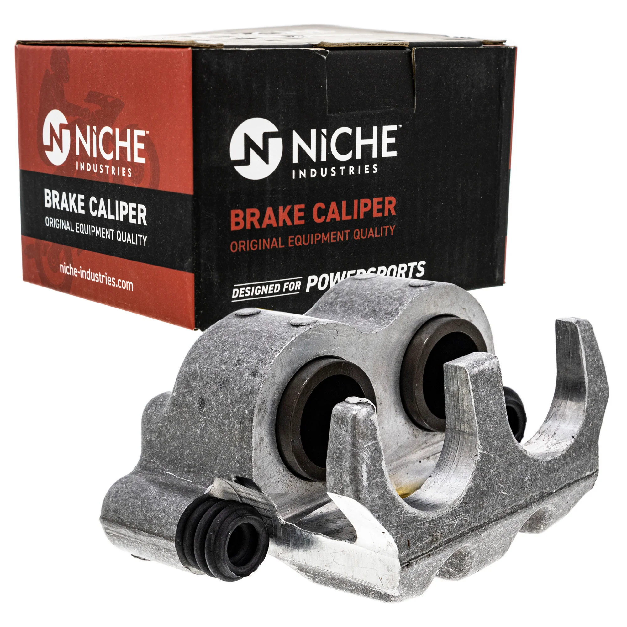 Rear Brakes Rebuild Kit - Calipers, Rotors, Pads For Polaris MK1007991 - Image 3