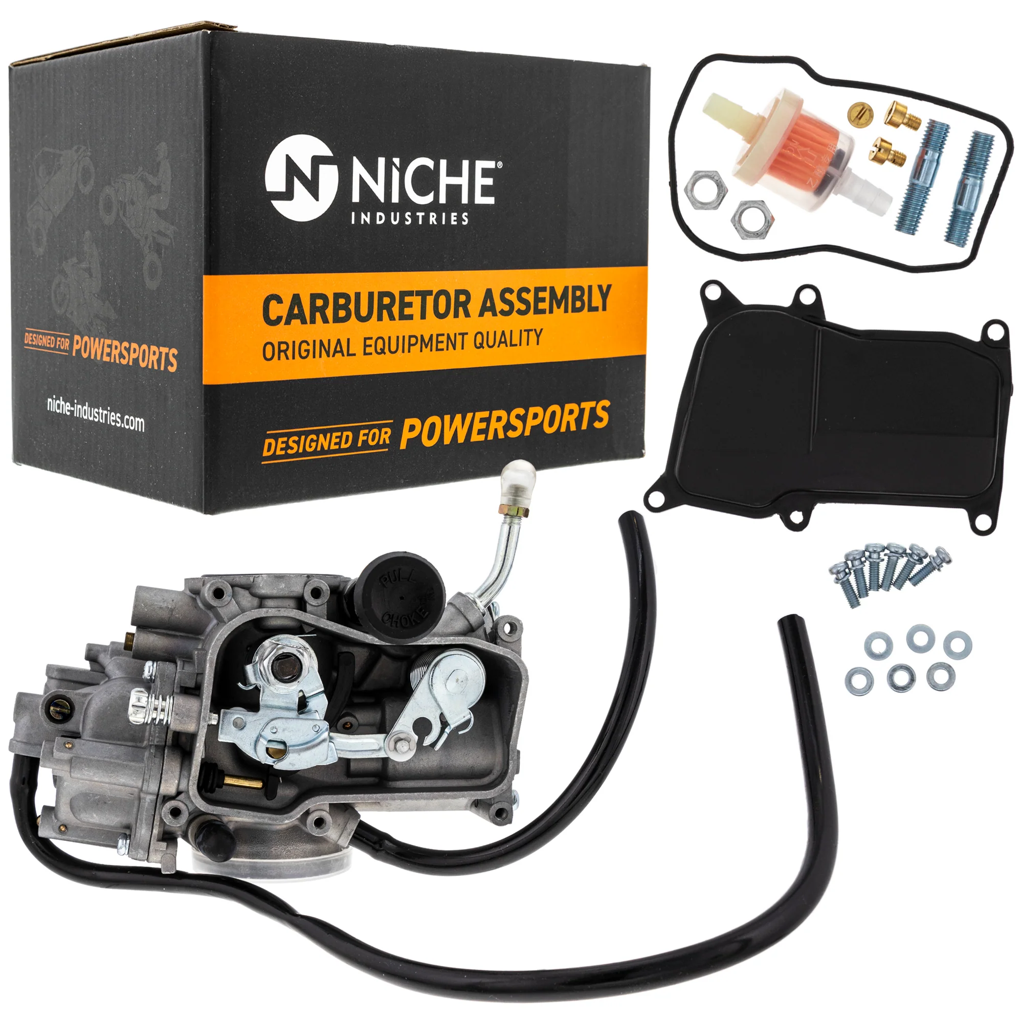 Carburetor & Throttle Cable Kit For Yamaha MK1008141 - Image 6