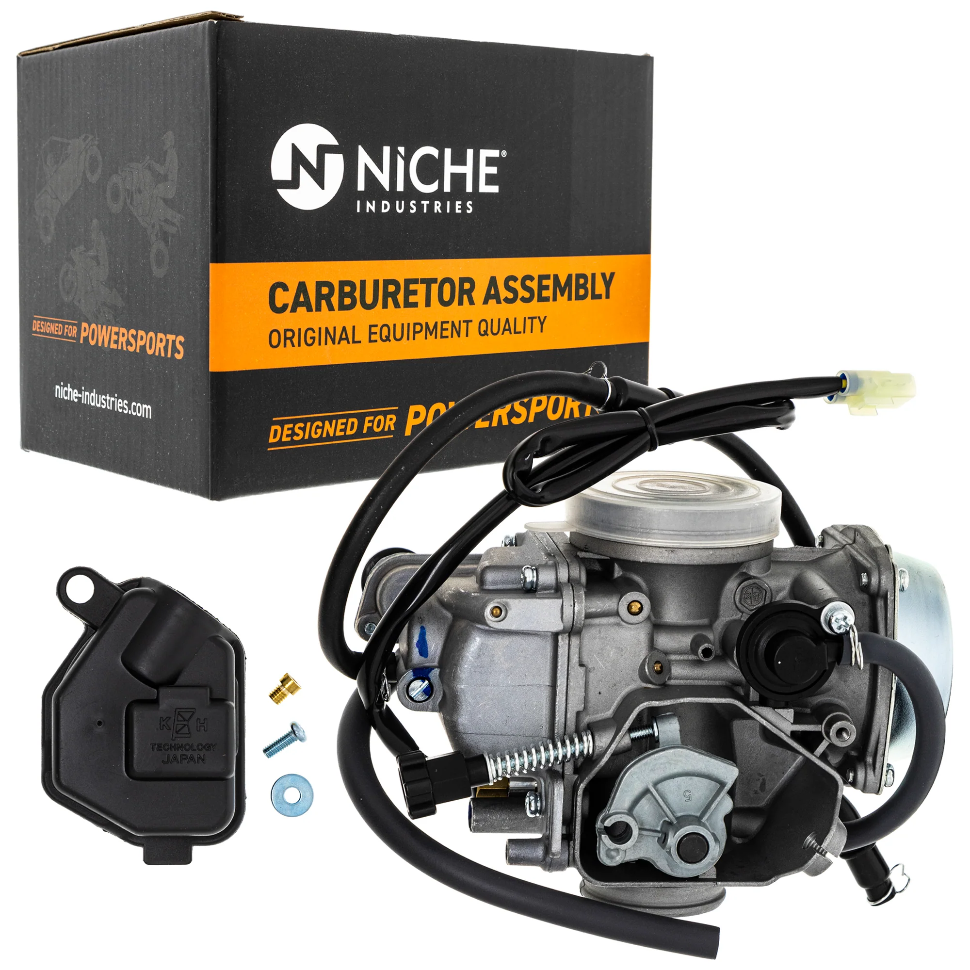 Carburetor & Throttle Cable Kit For Honda MK1008153 - Image 6