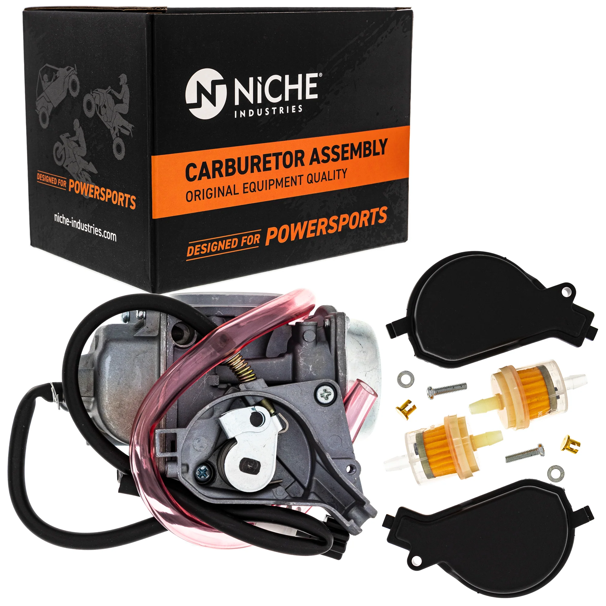 Carburetor & Throttle Cable Kit For Suzuki MK1008160 - Image 6