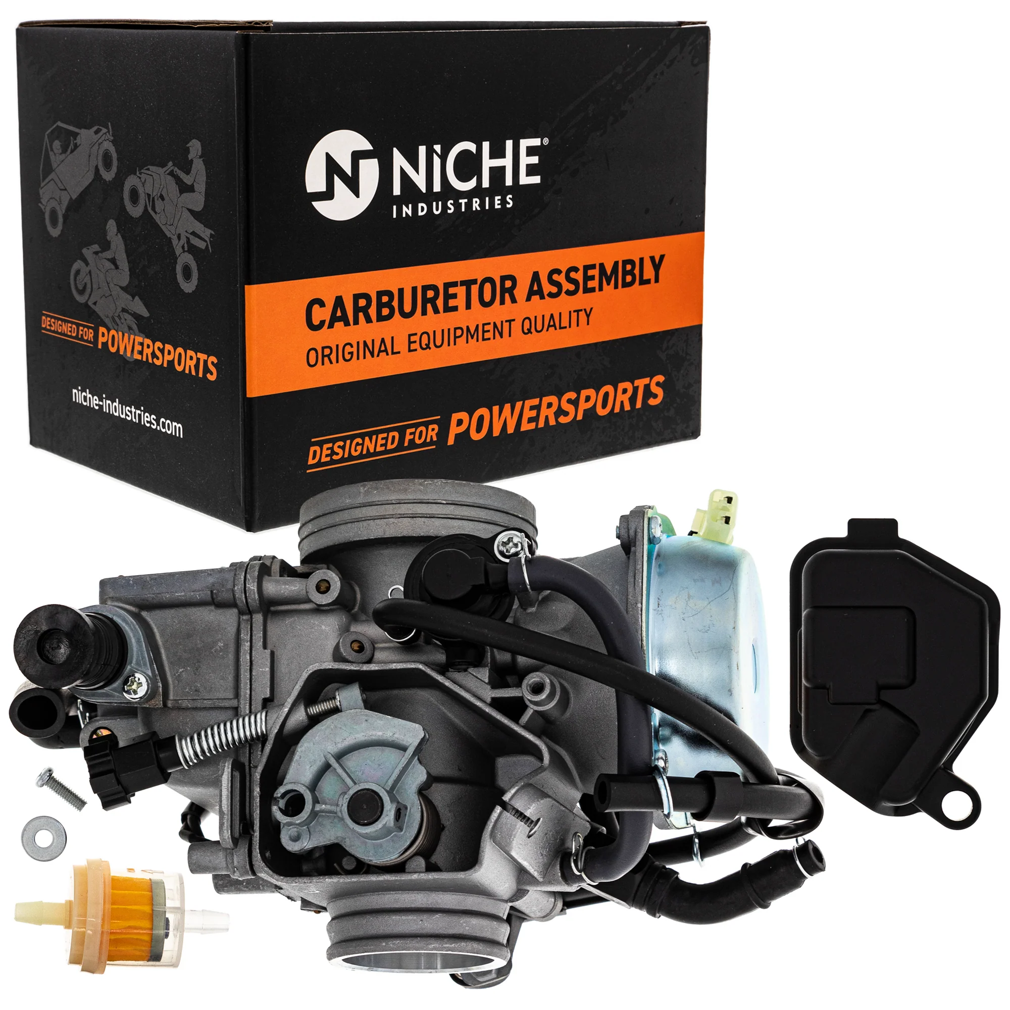 Carburetor & Throttle Cable Kit For Honda MK1008167 - Image 6