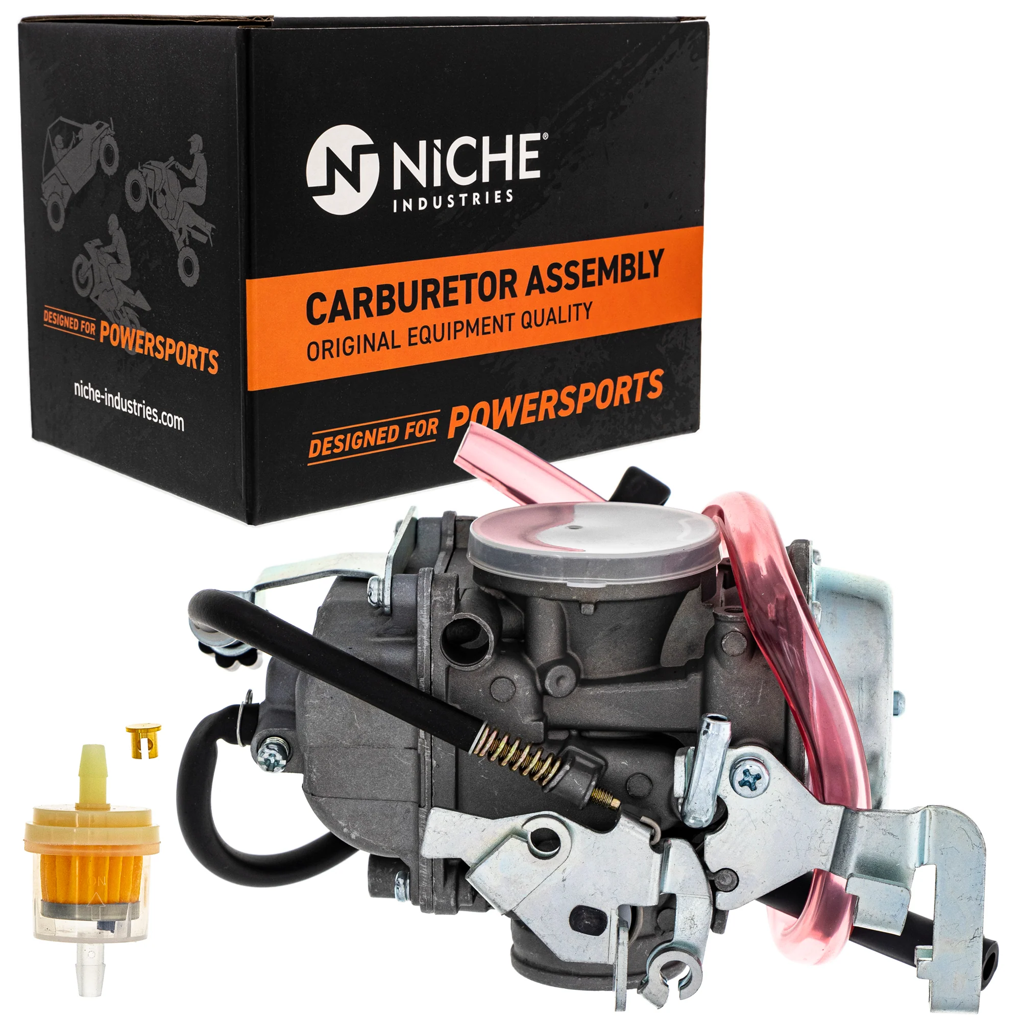 Carburetor & Throttle Cable Kit For Kawasaki MK1008176 - Image 6