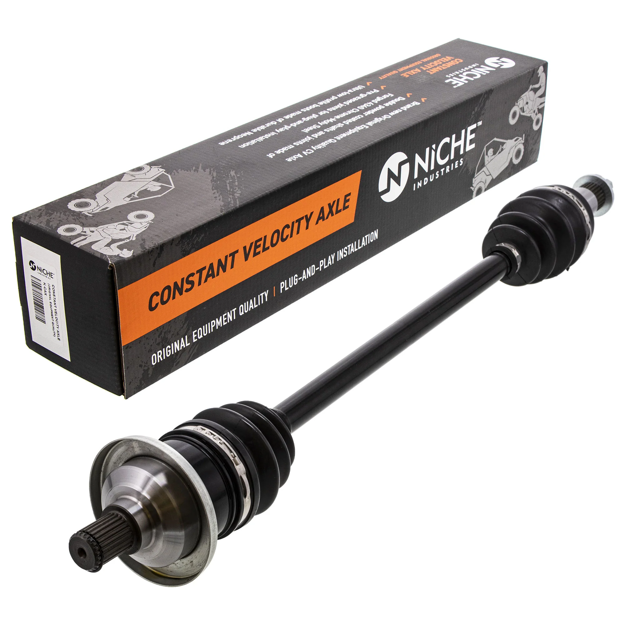 Axle and Wheel Bearing Kit For Arctic Cat MK1009339 - Image 2