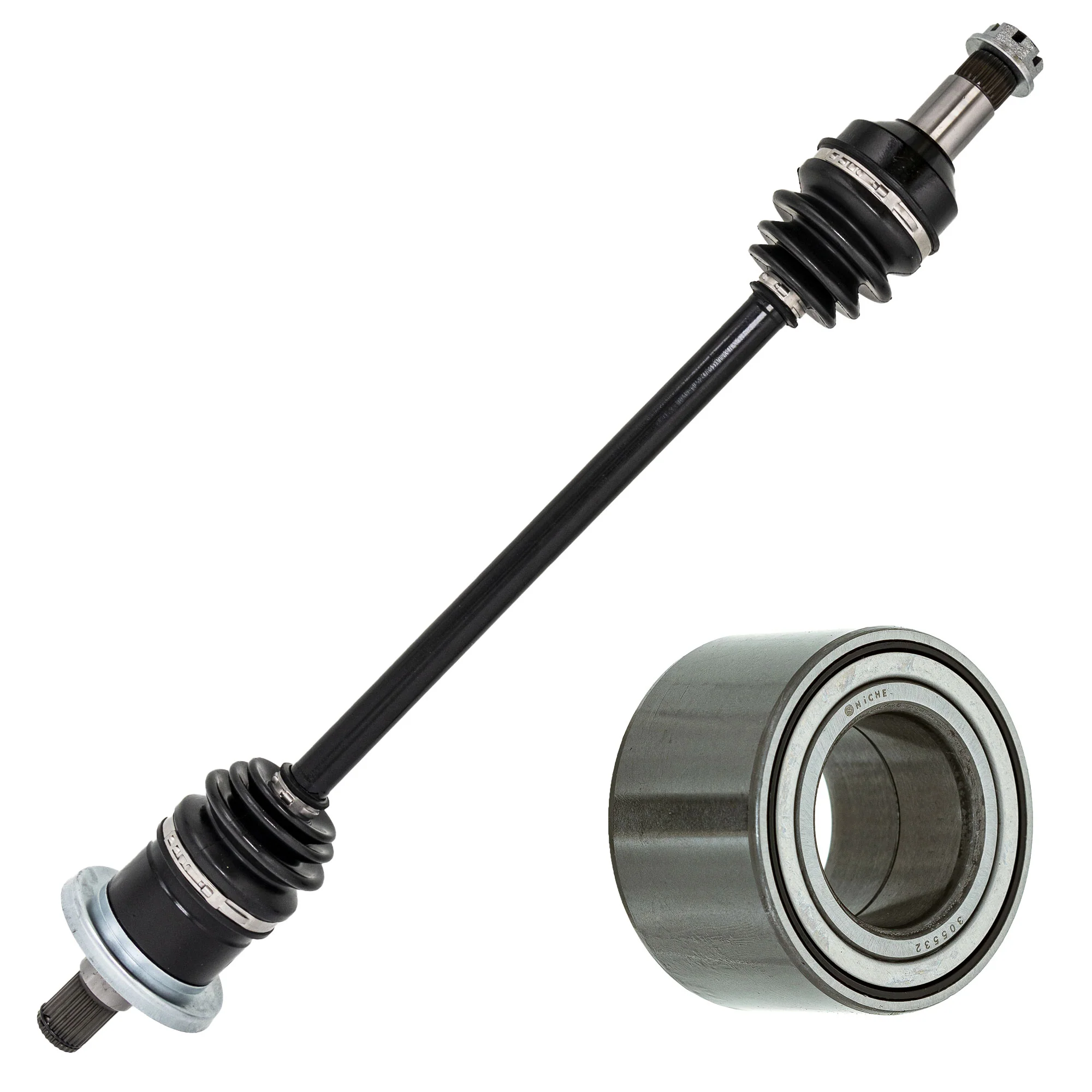 Axle and Wheel Bearing Kit For Arctic Cat MK1009346