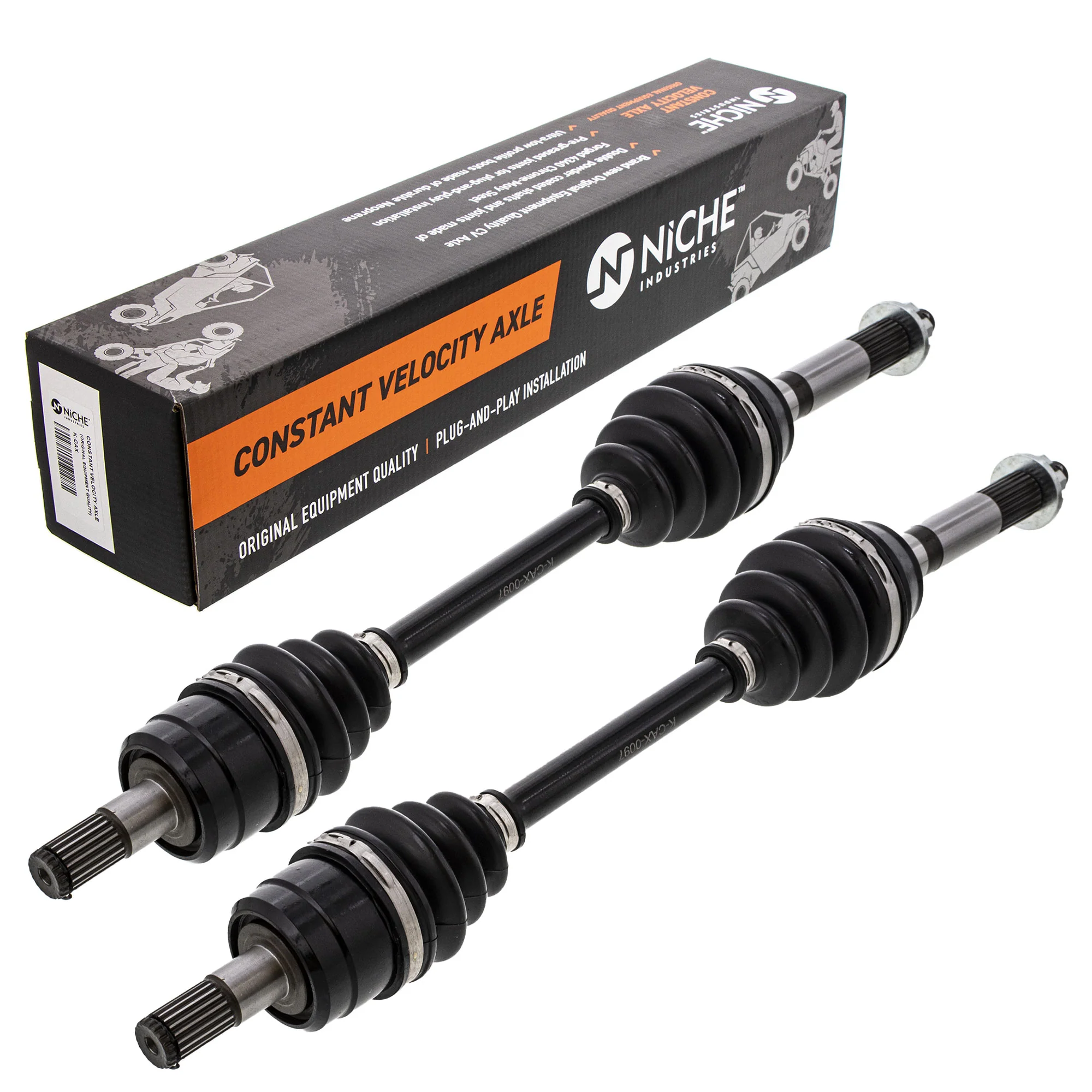 Axle and Wheel Bearing Kit For Arctic Cat Kawasaki MK1009353 - Image 2