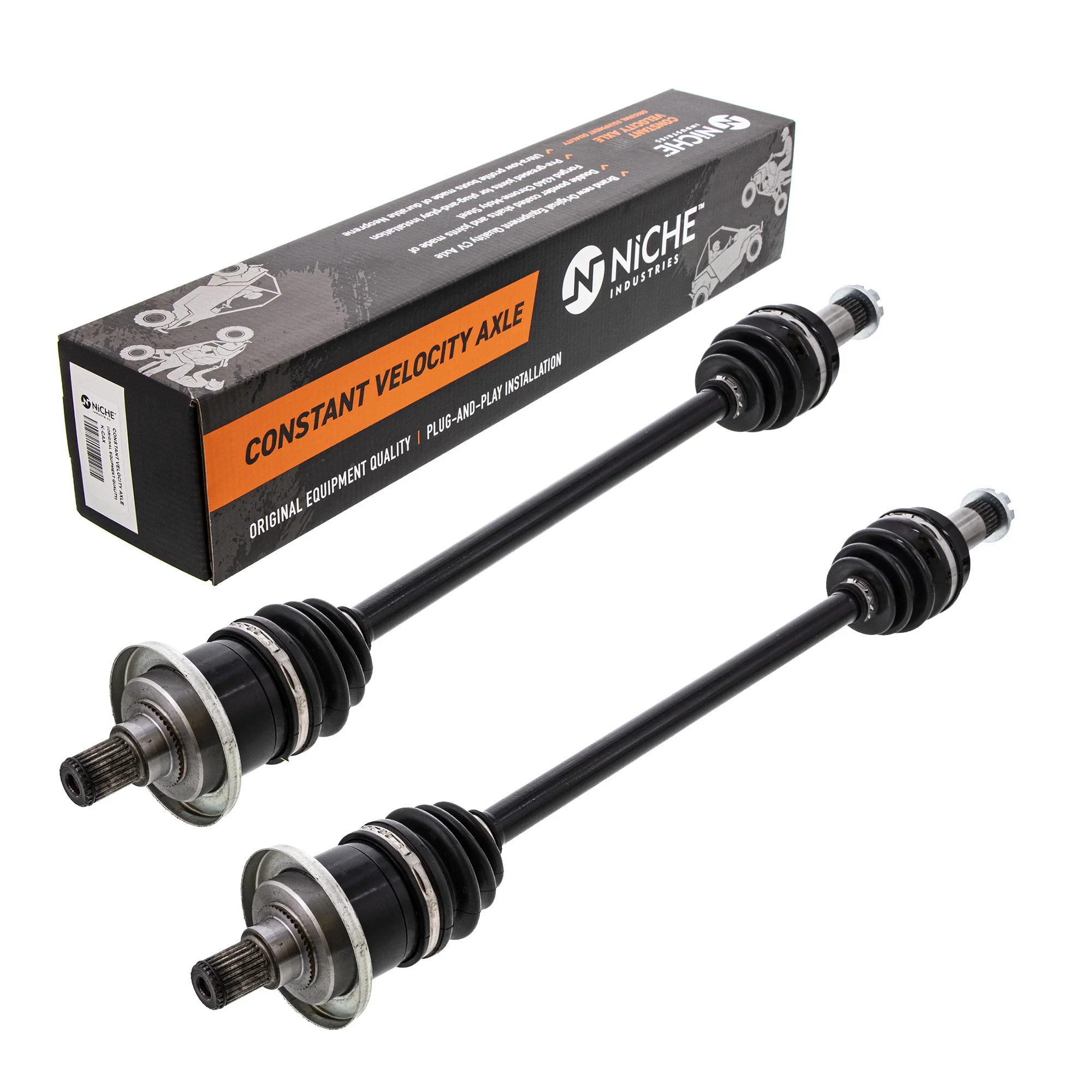 Axle and Wheel Bearing Kit For Arctic Cat Polaris MK1009359 - Image 2