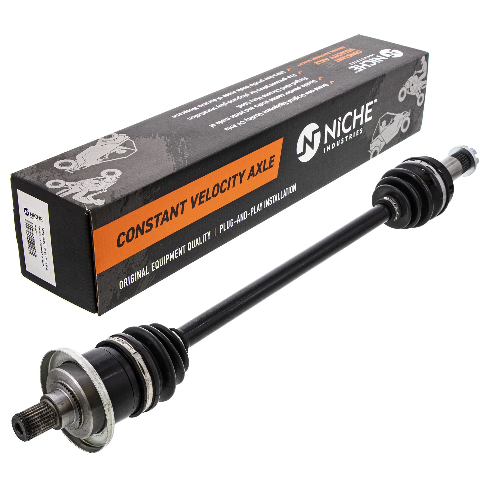 Axle and Wheel Bearing Kit For Arctic Cat Polaris MK1009367 - Image 2