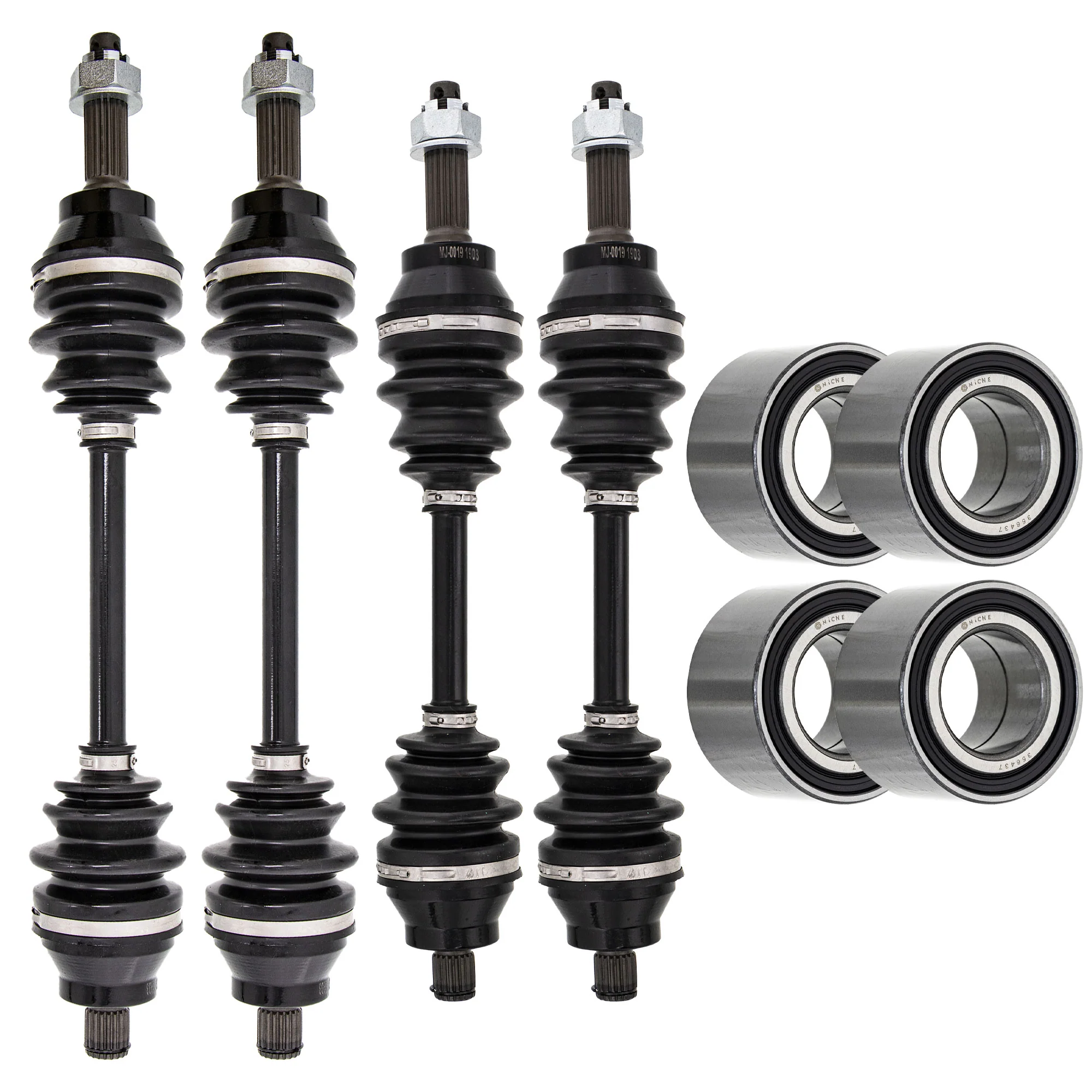 Axle and Wheel Bearing Kit For Can-Am Polaris MK1009407