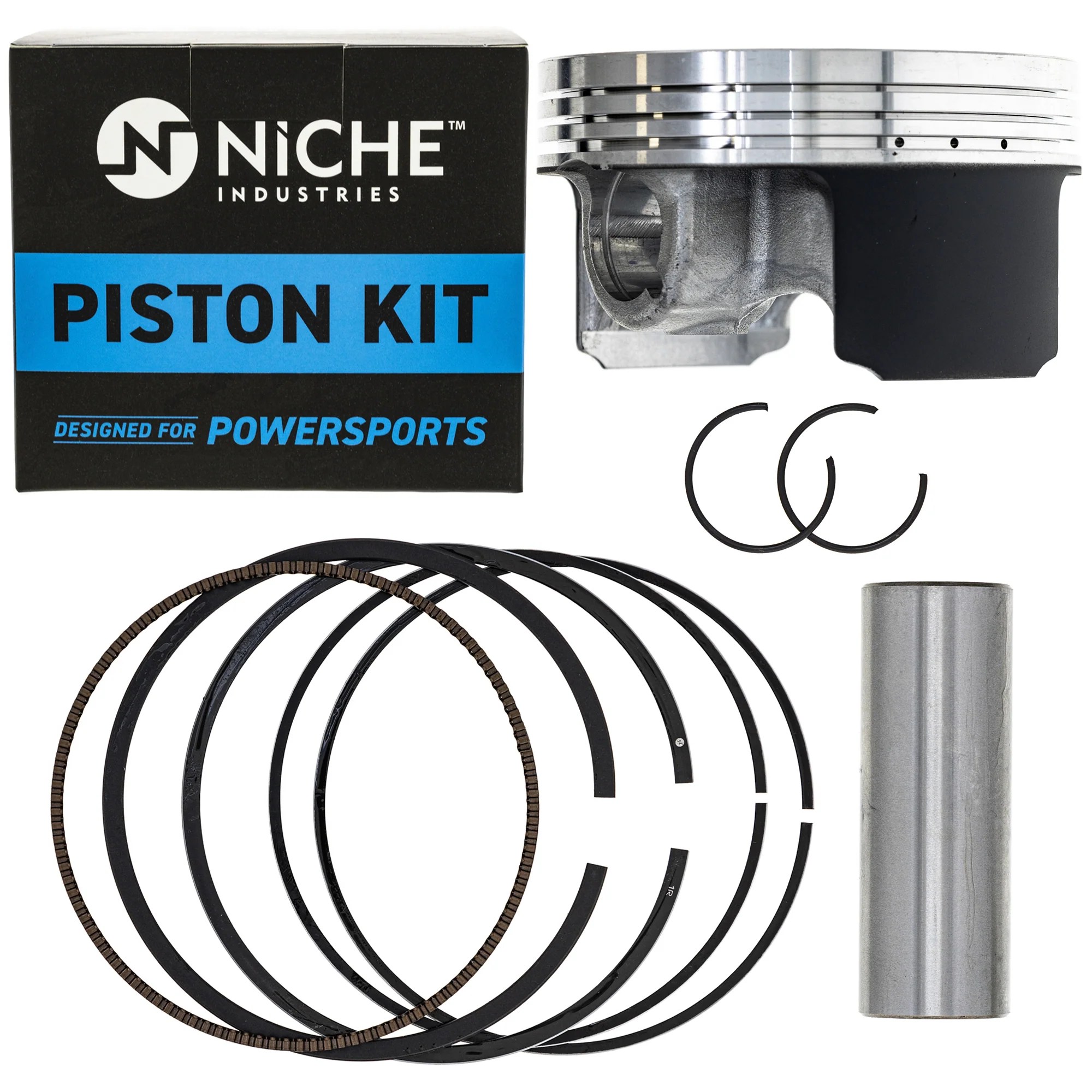Piston Gasket Spark Plug Kit For Yamaha MK1011890 - Image 3