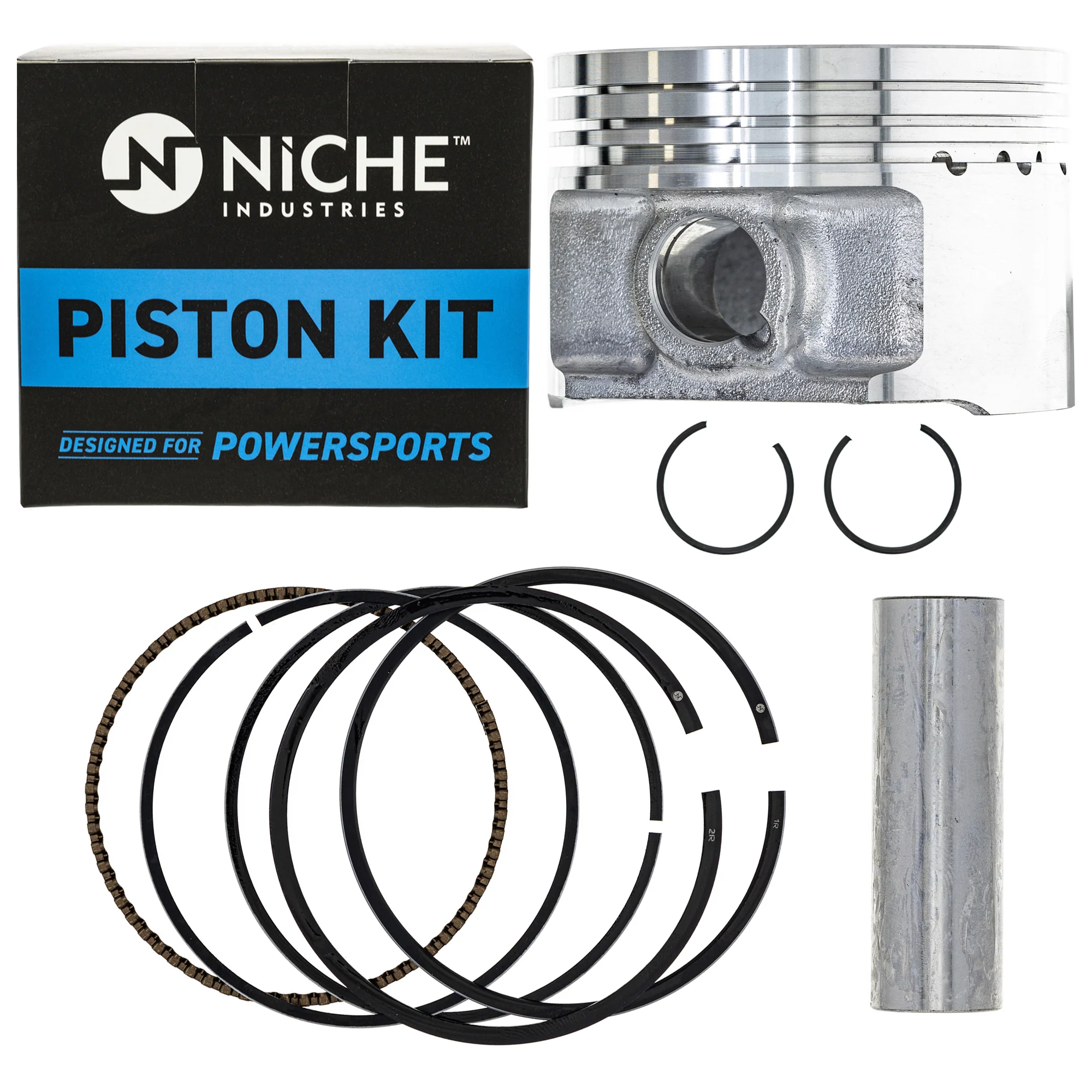 Cylinder Piston Gasket Spark Plug Kit For Polaris MK1011919 - Image 4