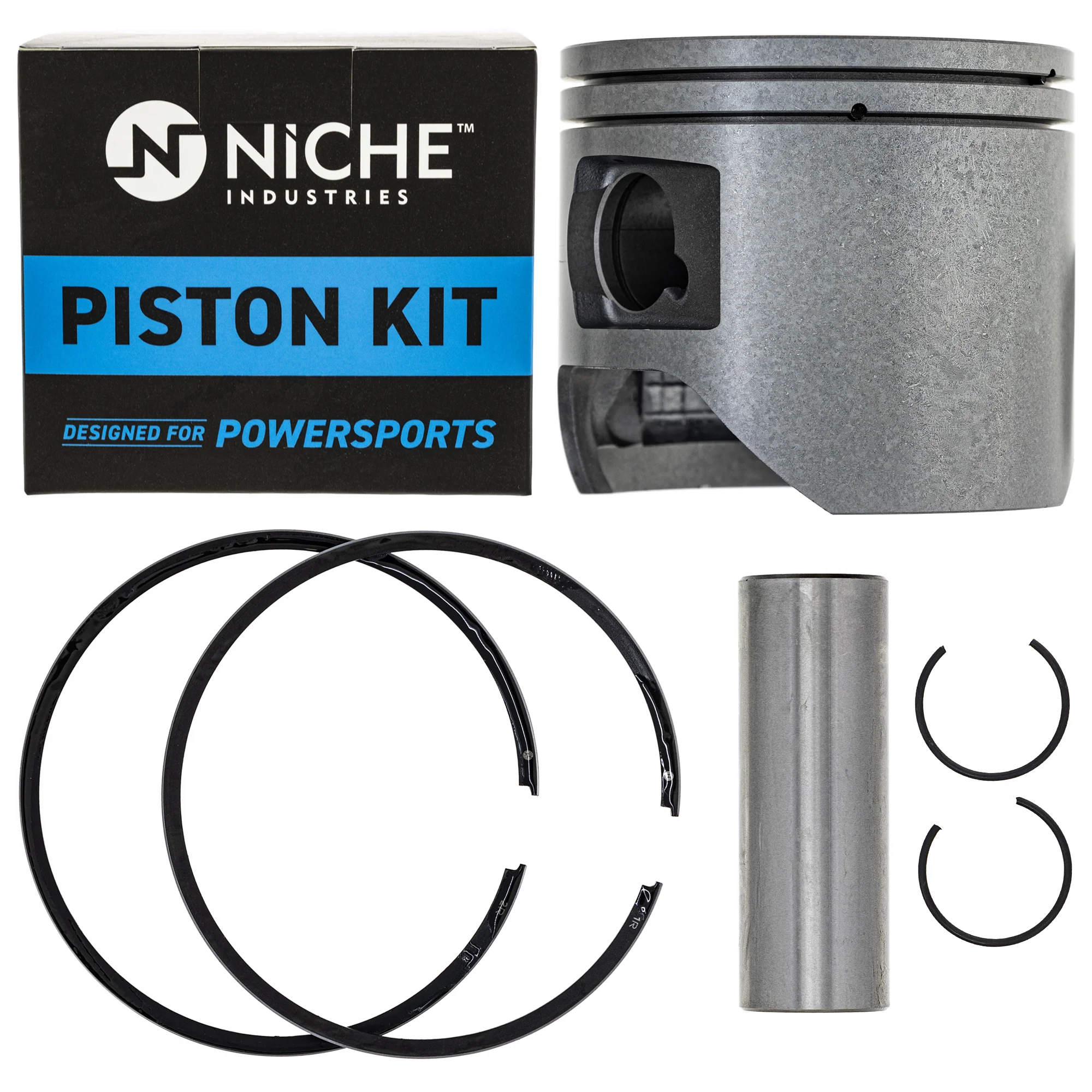 Cylinder Piston Gasket Spark Plug Kit For Polaris MK1011949 - Image 9