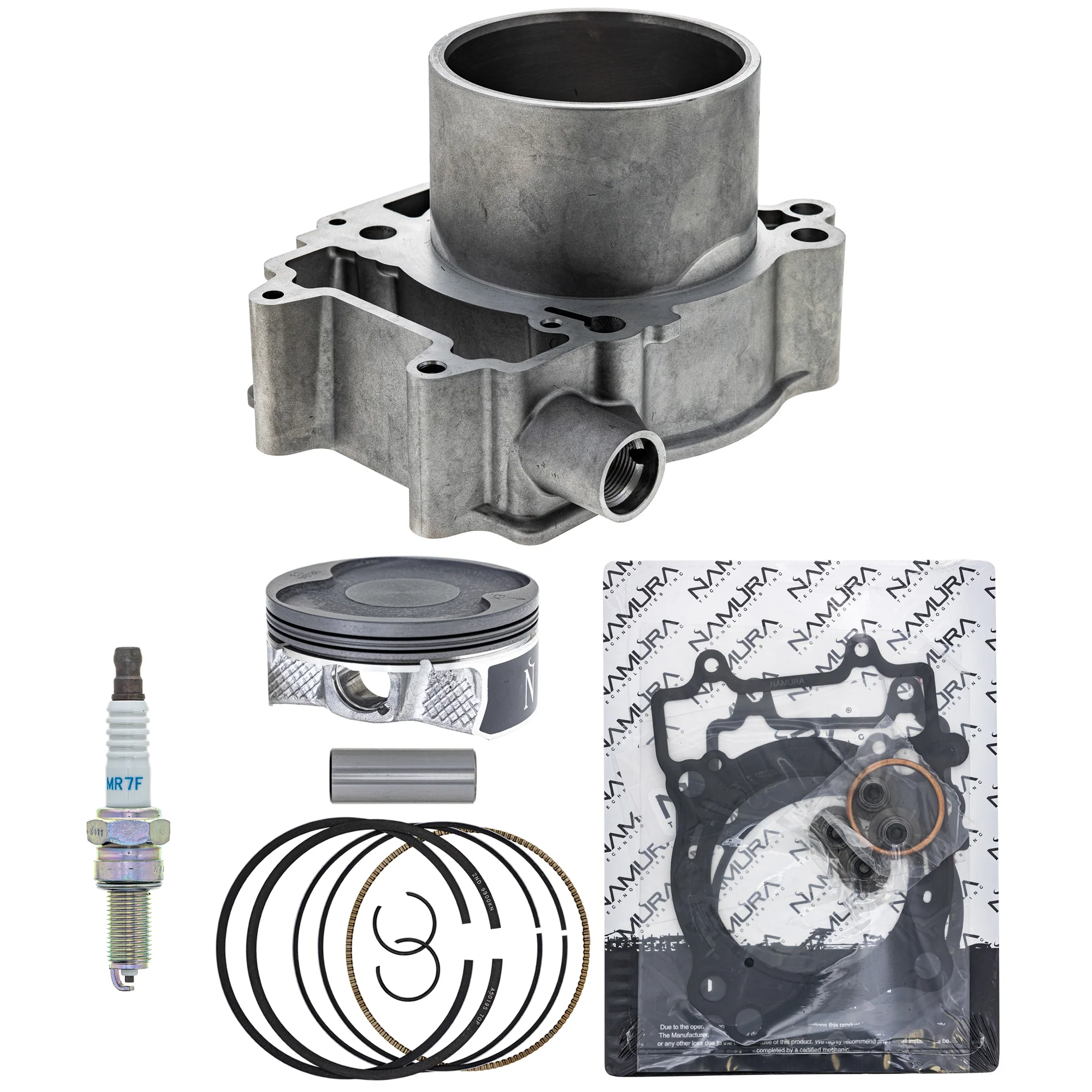 Cylinder Piston Gasket Spark Plug Kit For Polaris MK1012001