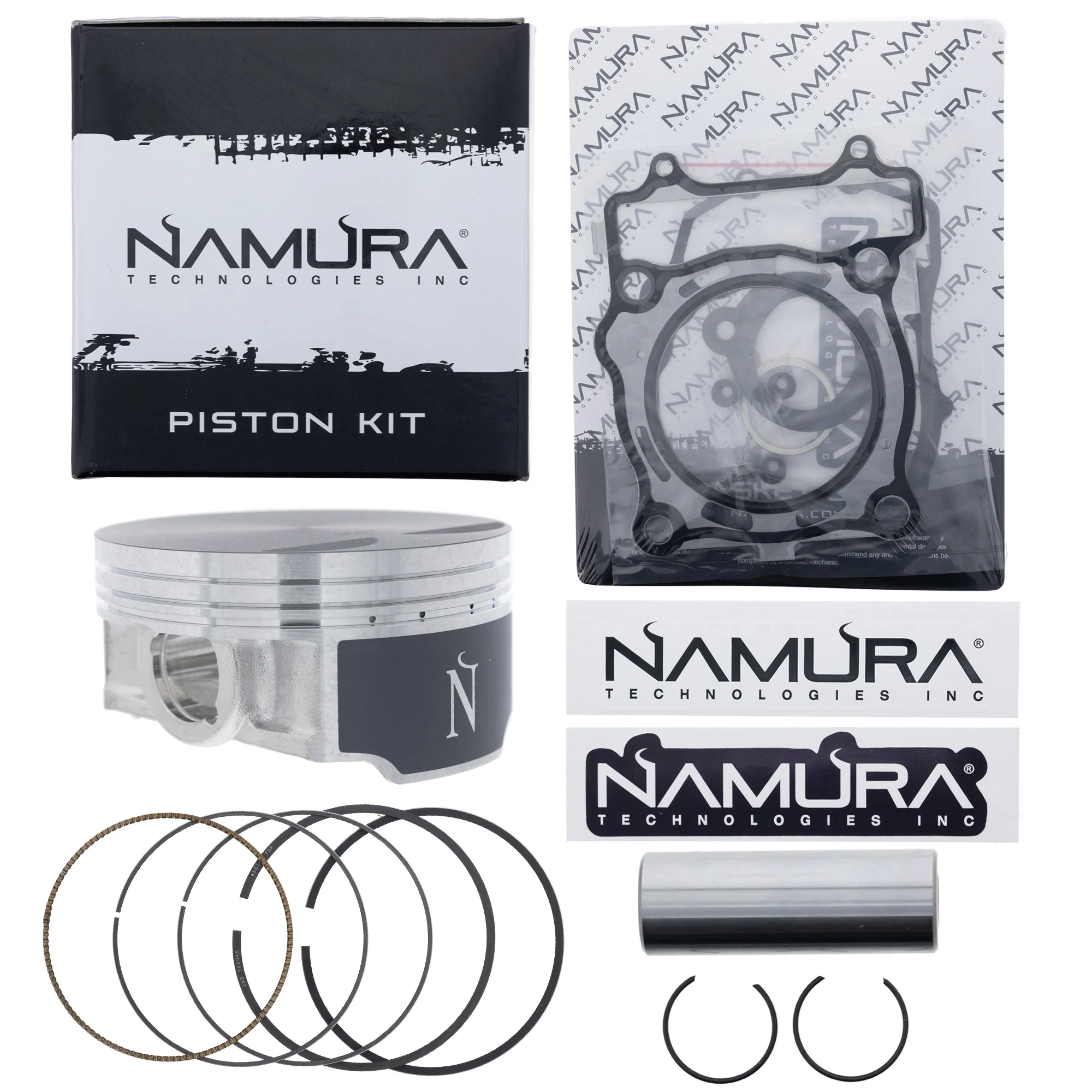 Cylinder Piston Gasket Spark Plug Kit For Polaris MK1012009 - Image 2
