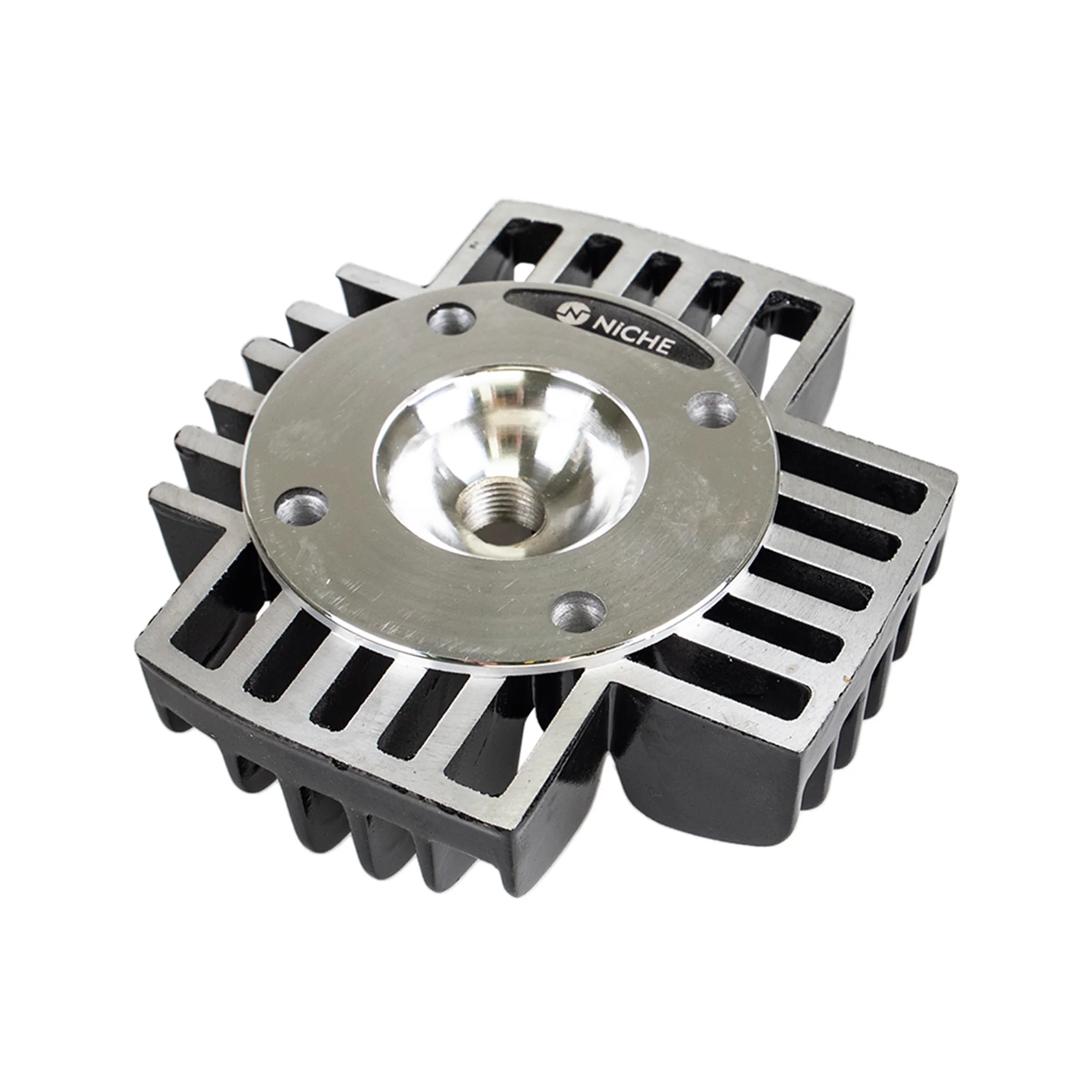 Cylinder Head Piston Gasket Stud Spark Plug Kit For Yamaha MK1012020 - Image 3
