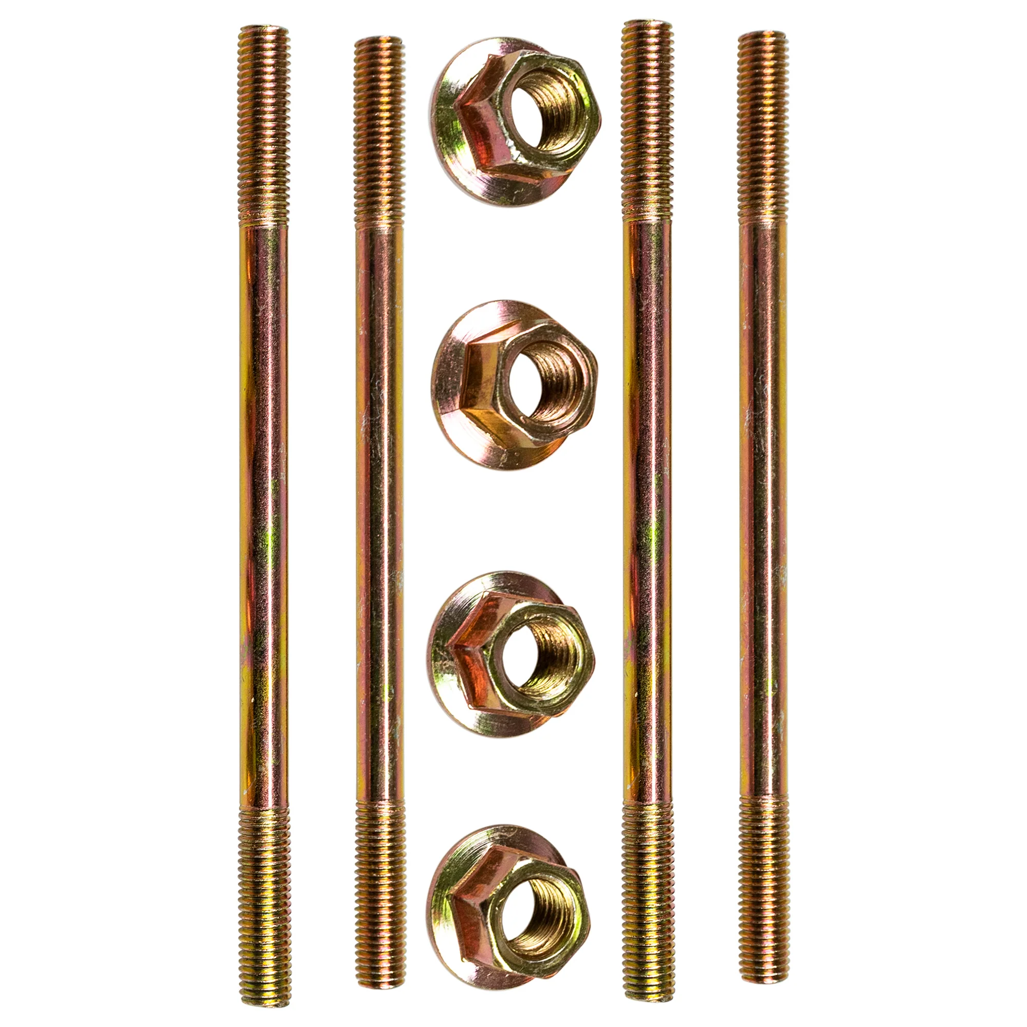Cylinder Piston Gasket Stud Spark Plug Kit For Polaris Bombardier Arctic Cat MK1012023 - Image 5