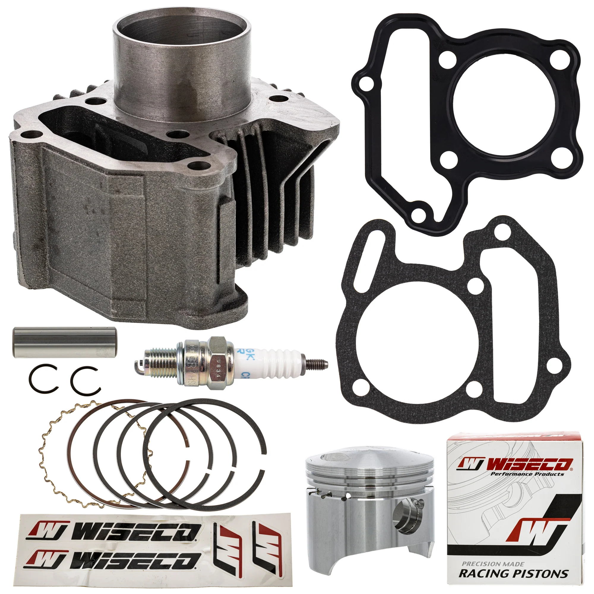 Cylinder Piston Gasket Spark Plug Kit For Yamaha MK1012024