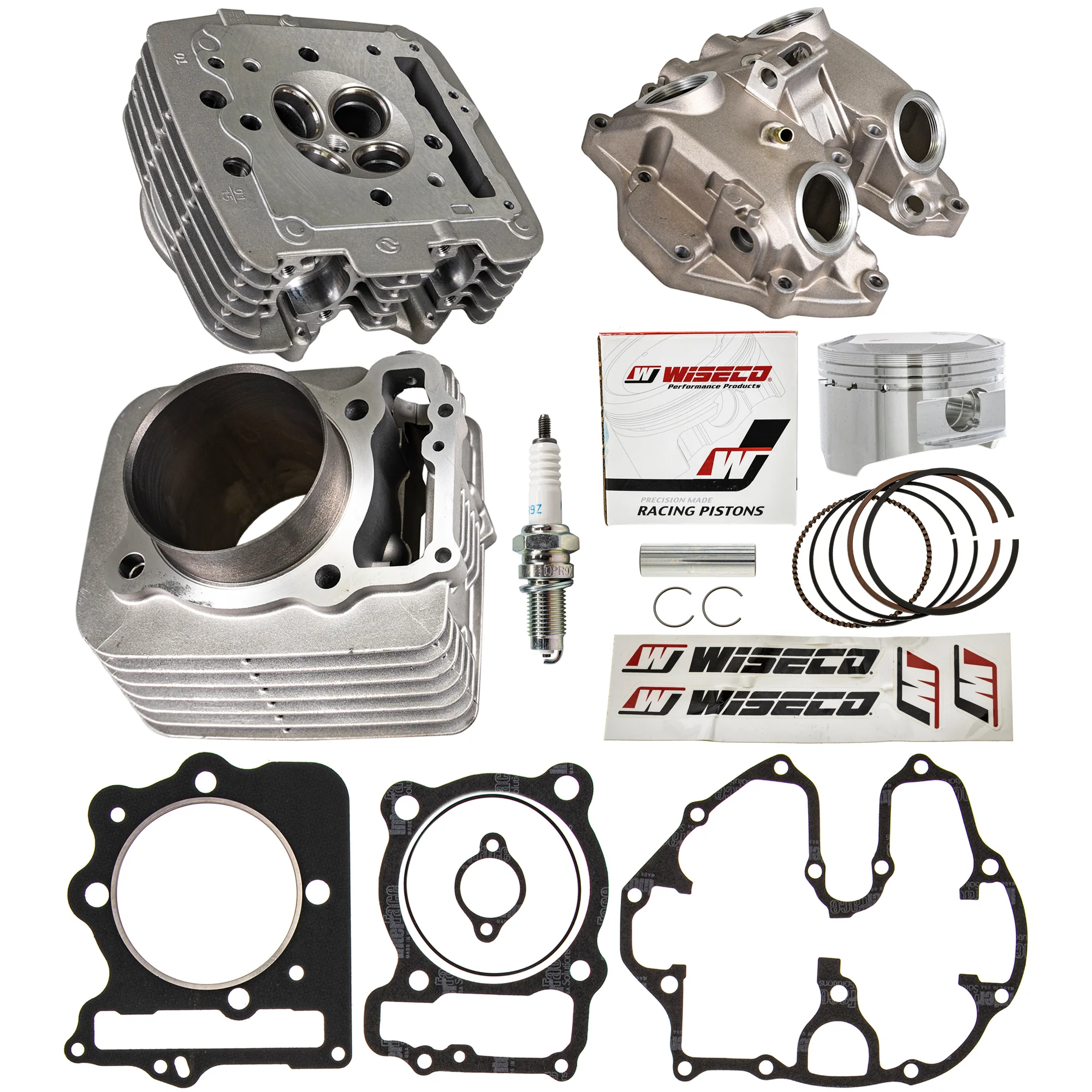 Cylinder Head Piston Gasket Spark Plug Kit For Honda MK1012034