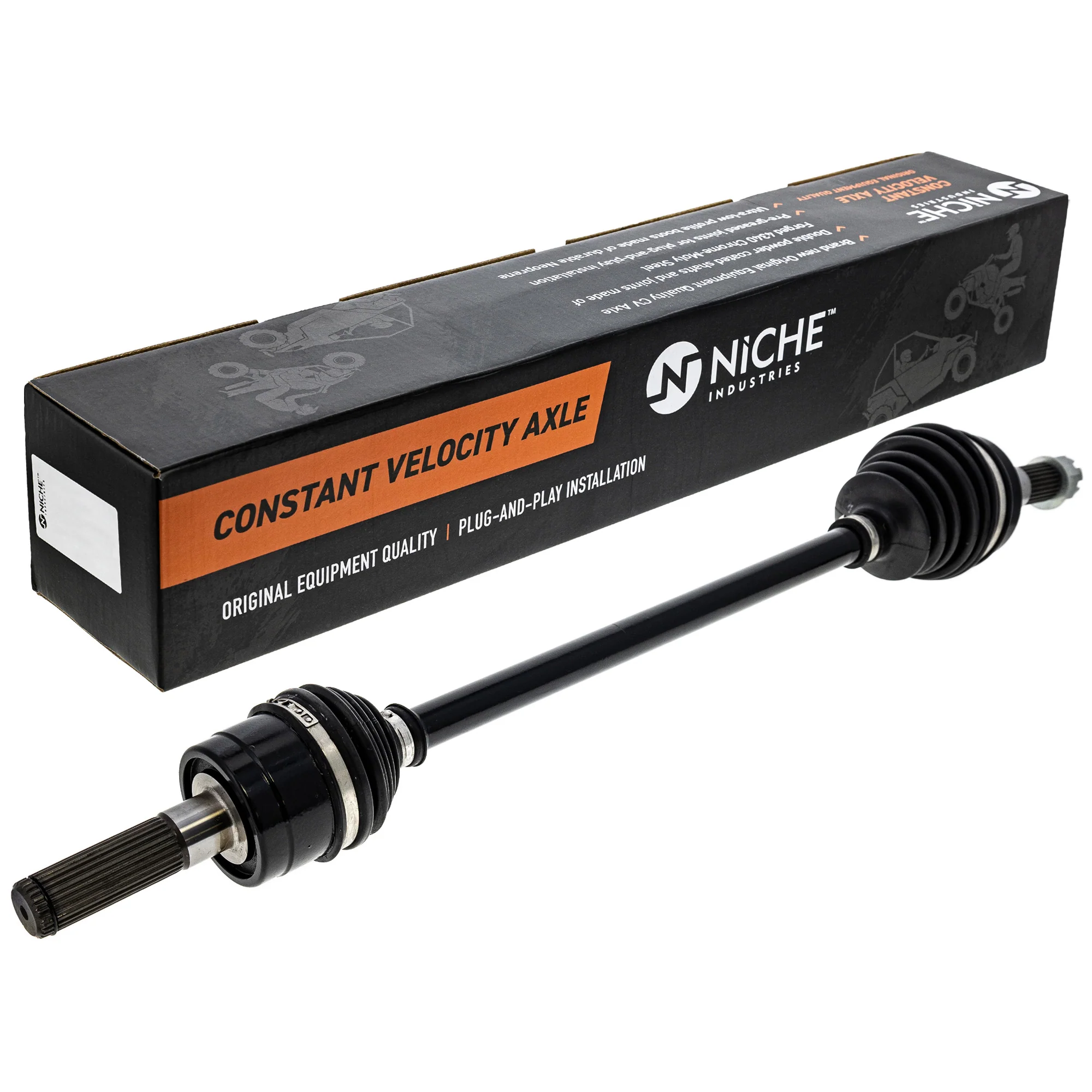 High Strength Drive Shaft CV Axle Assembly Kit For Kawasaki MK1012070 - Image 2
