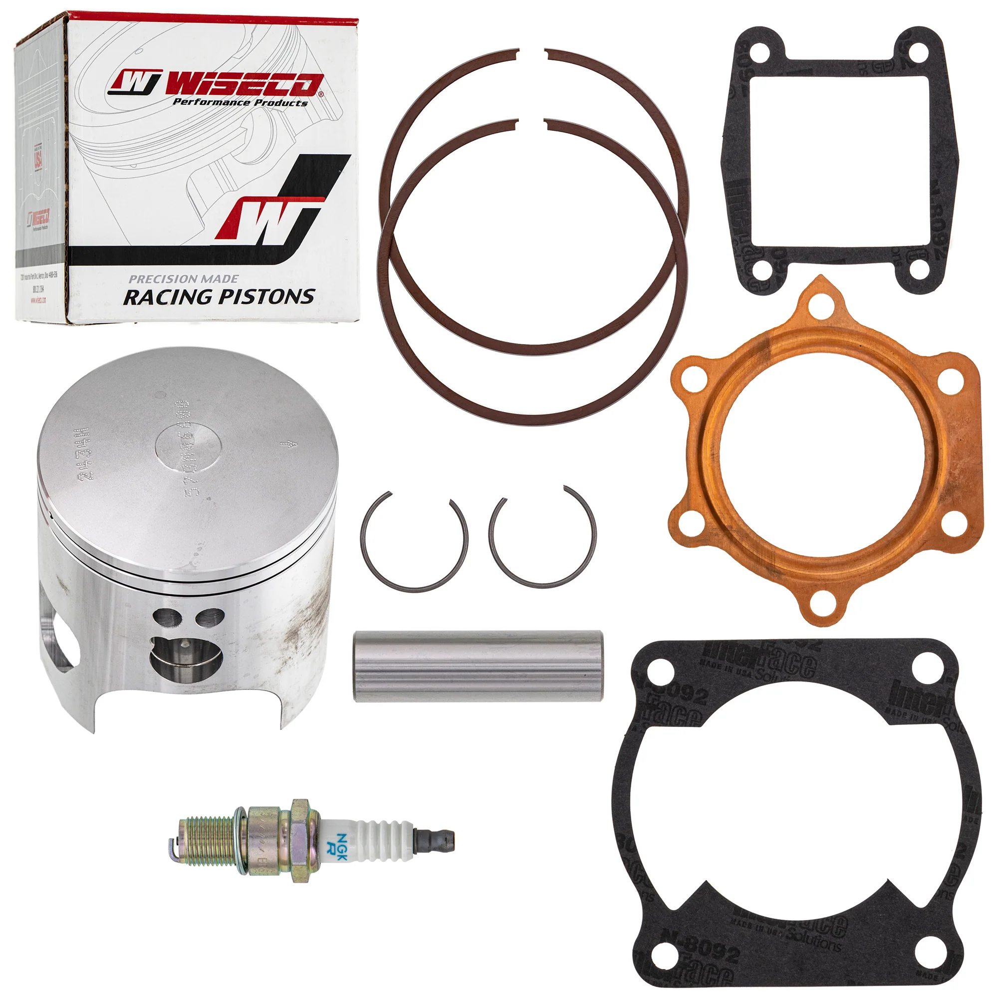 Gasket Wiseco Piston Rings Top End Kit For Yamaha MK1012183