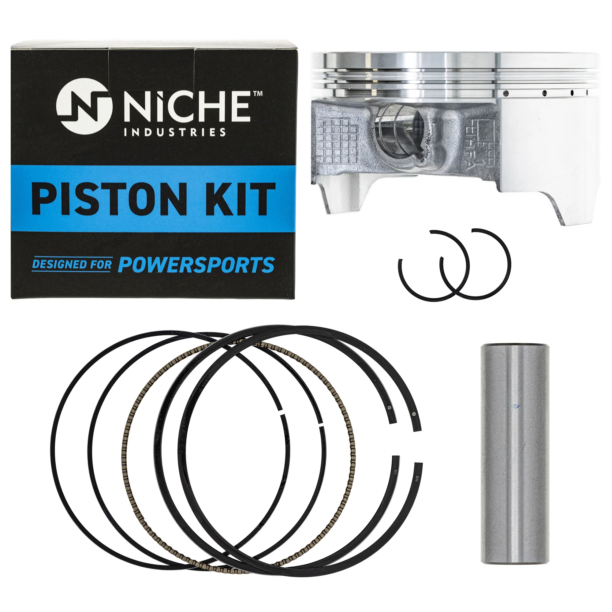 Big Bore Cylinder Piston Gasket Spark Plug Kit For Honda MK1012377 - Image 6