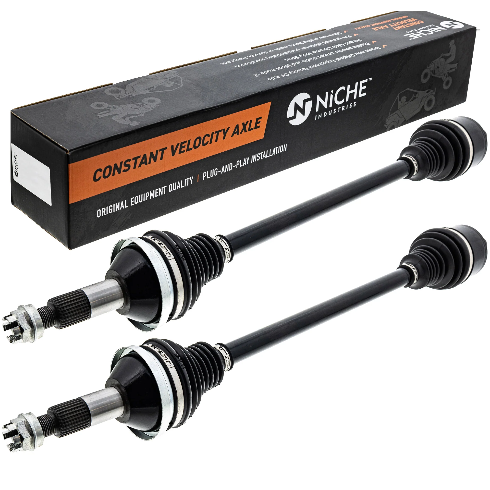 Front Rear CV Axle Kit For Can-Am MK1012382 - Image 3