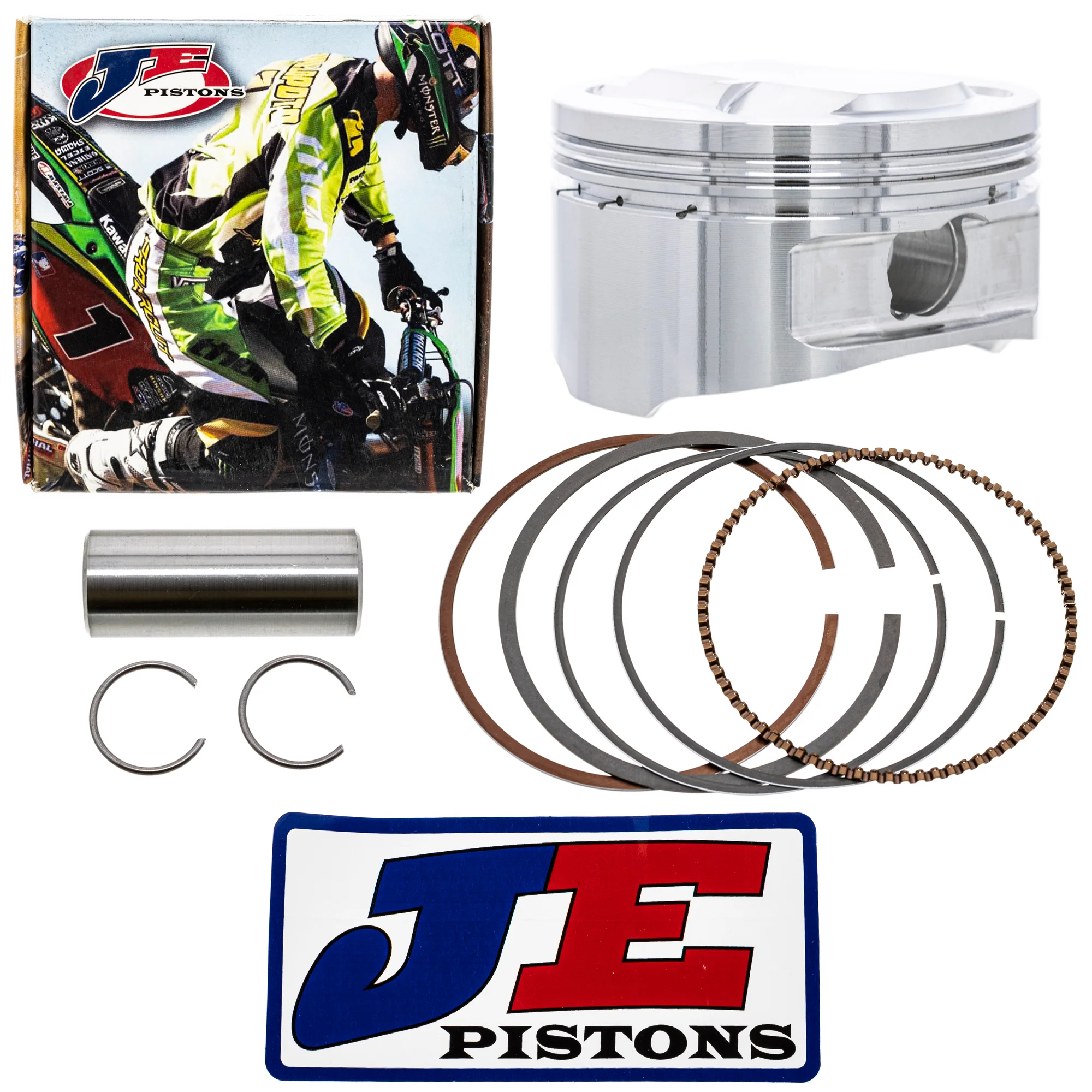Big Bore Cylinder Piston Gasket Spark Plug Kit For Honda MK1012445 - Image 3