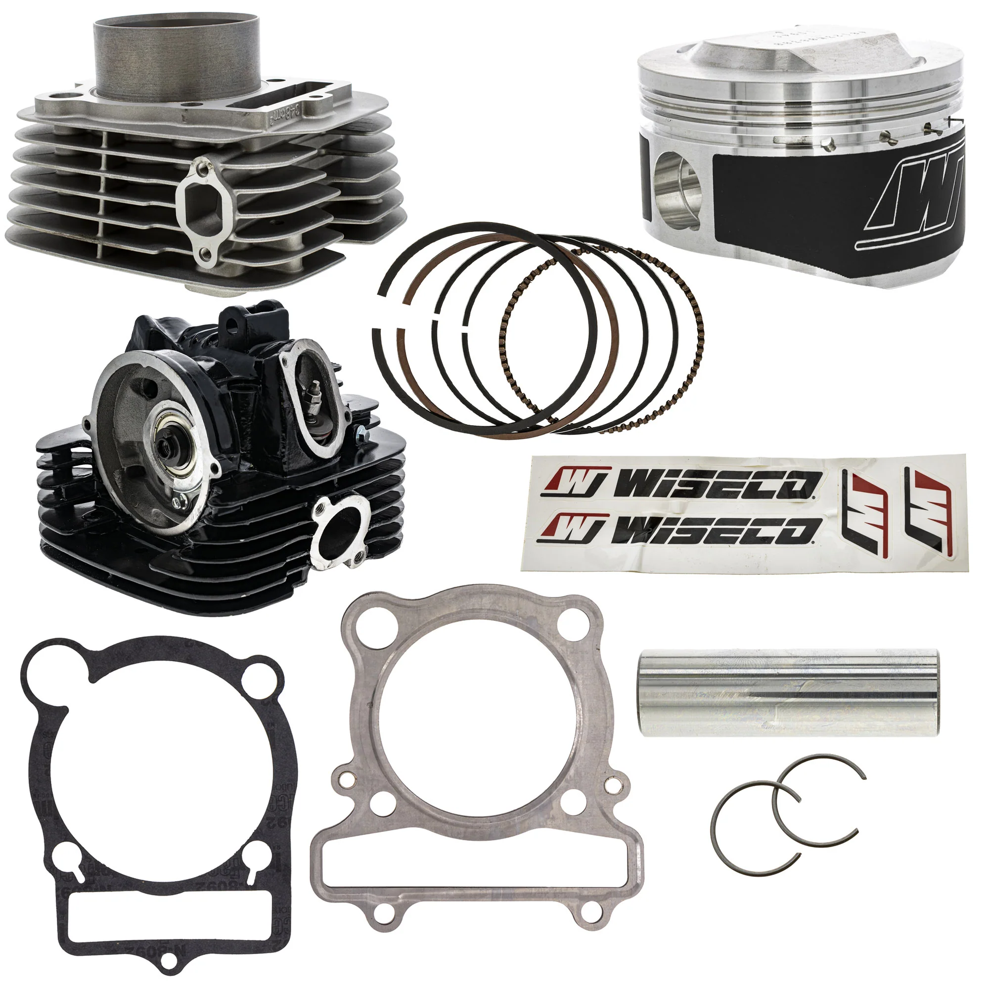 Cylinder Head Piston Gasket Spark Plug Kit For Yamaha MK1012479