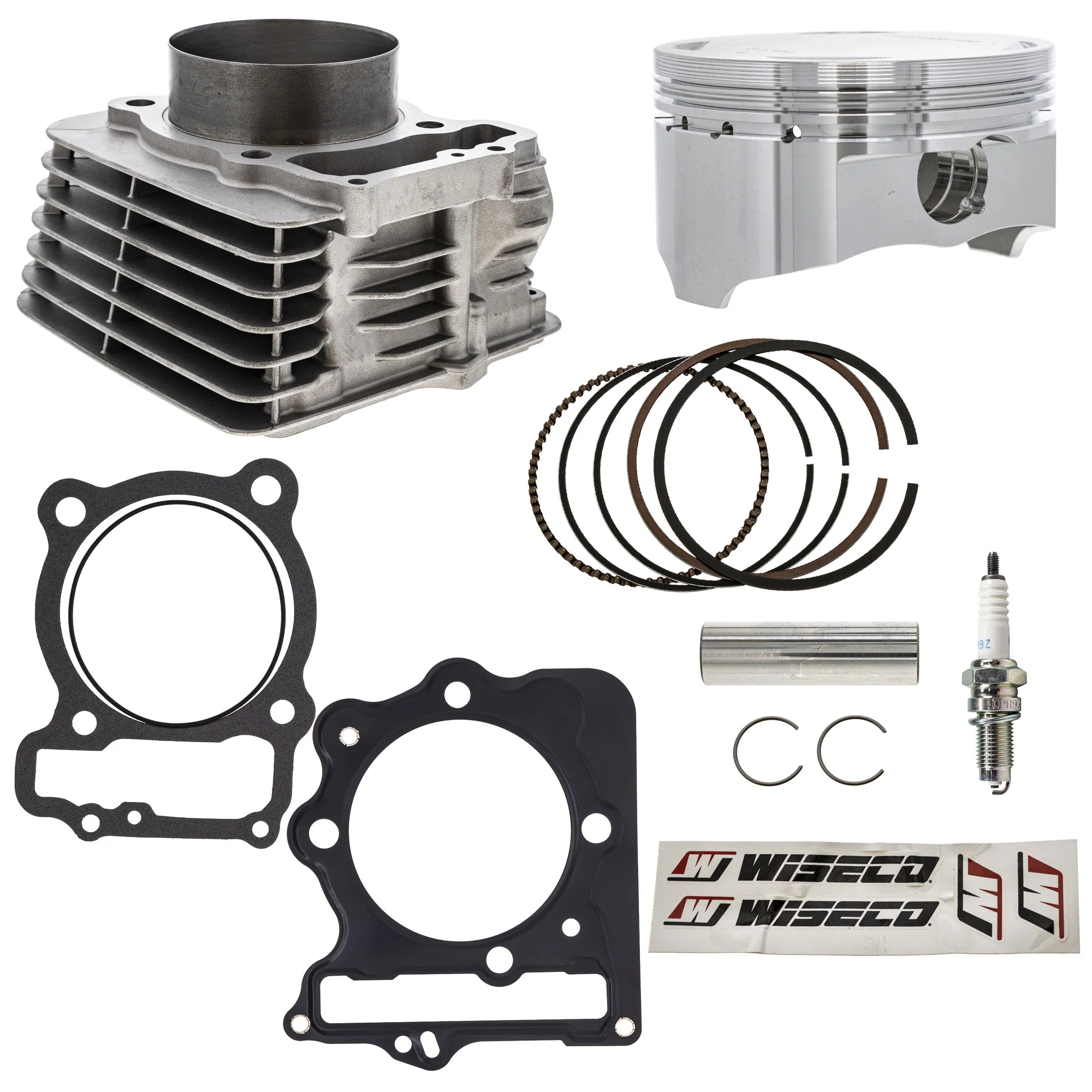 Big Bore Cylinder Piston Gasket Spark Plug Kit For Honda MK1012483