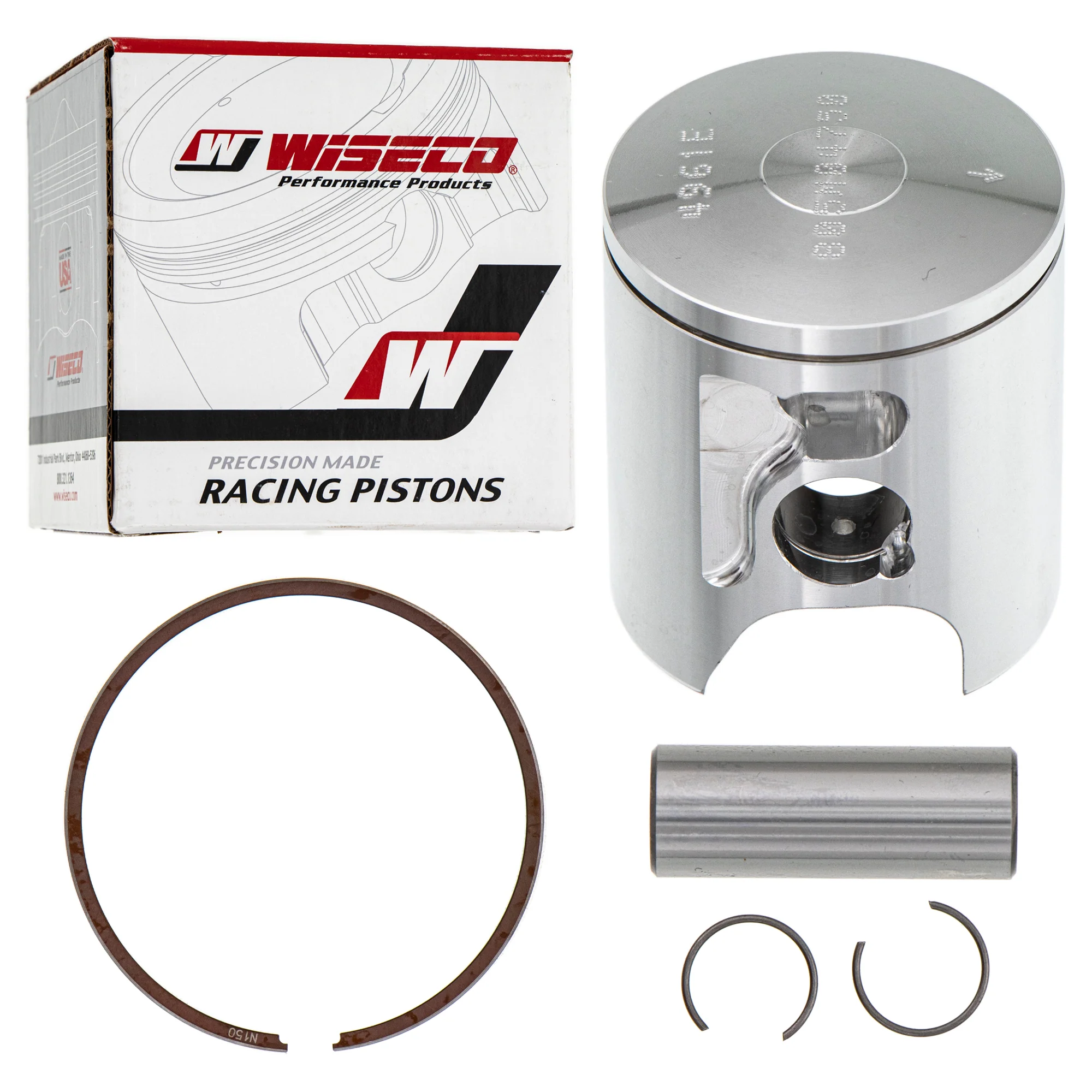 Cylinder Piston Gasket Stud Spark Plug Kit For Yamaha MK1012516 - Image 3