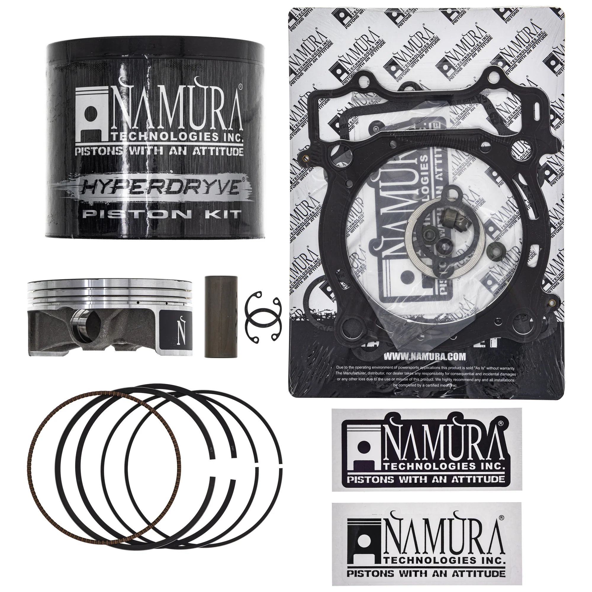 Cylinder Piston Gasket Kit For Yamaha MK1012558 - Image 3