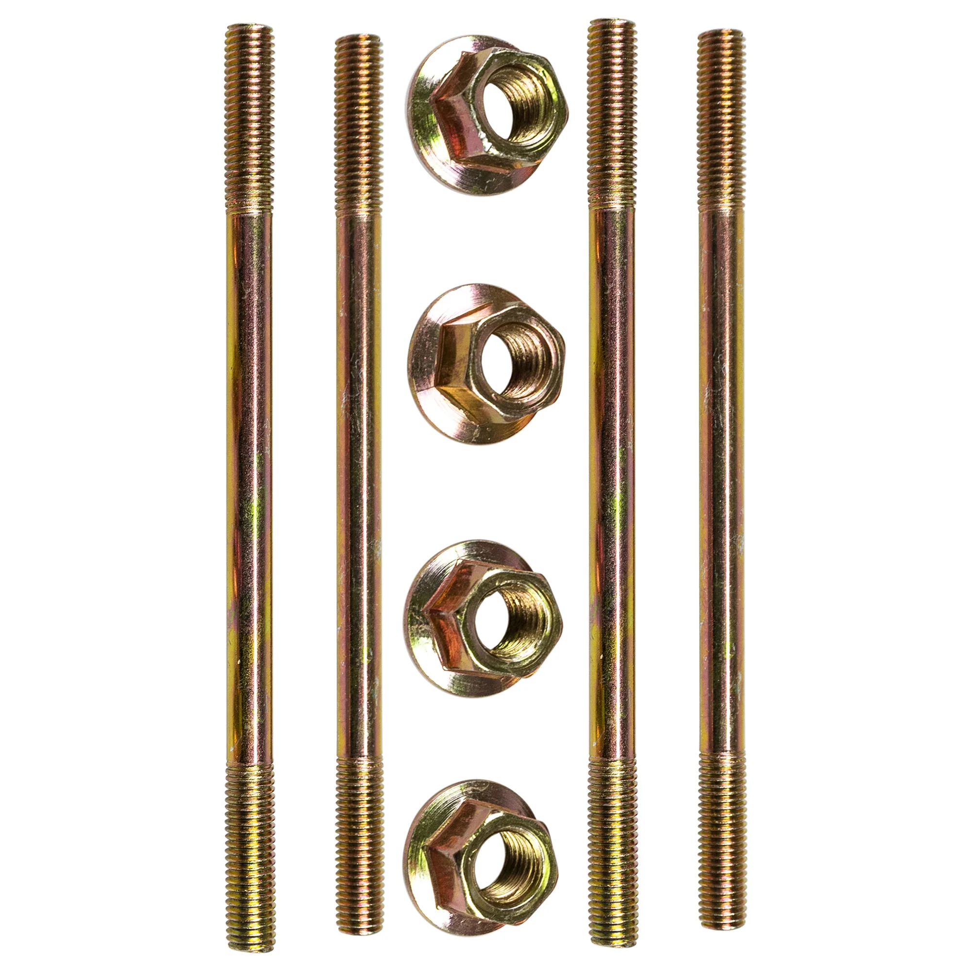 Cylinder Head Piston Gasket Stud Spark Plug Kit For Polaris MK1012572 - Image 7