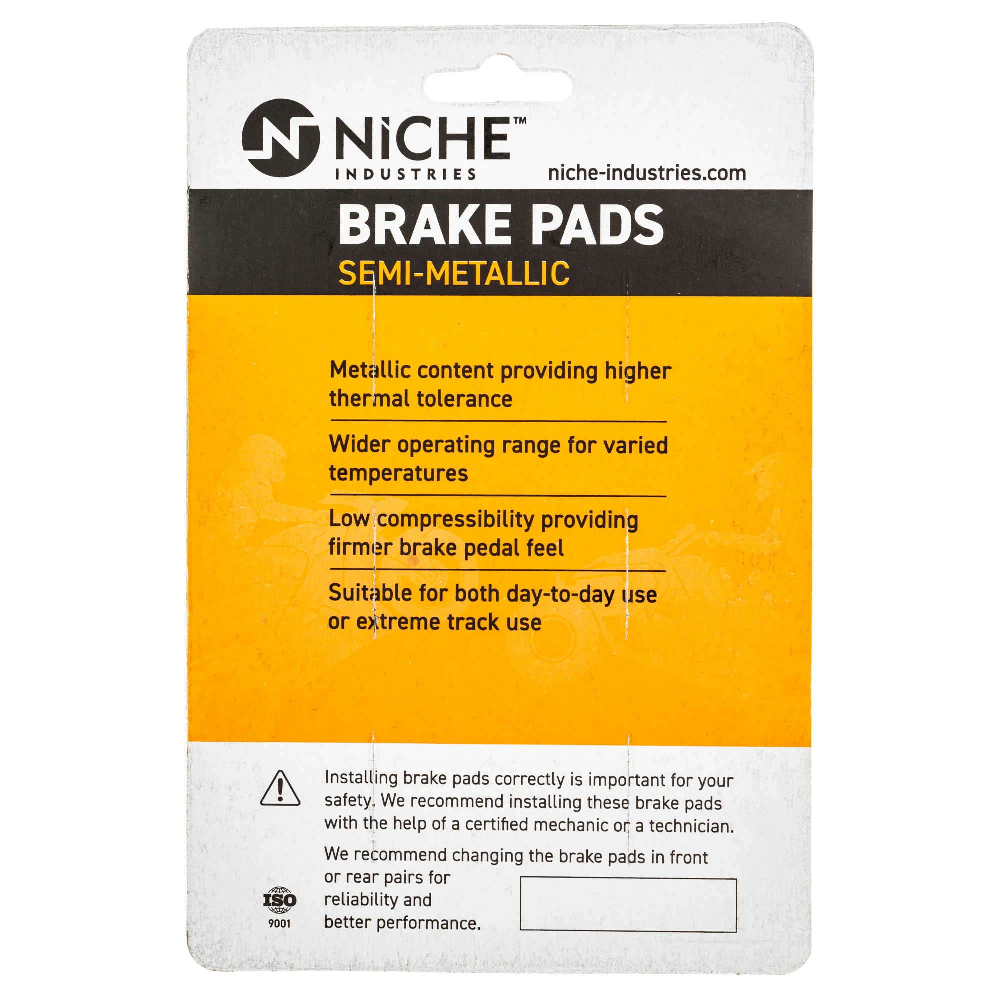 Complete Brake Pad Set For Polaris MK1012644 - Image 3