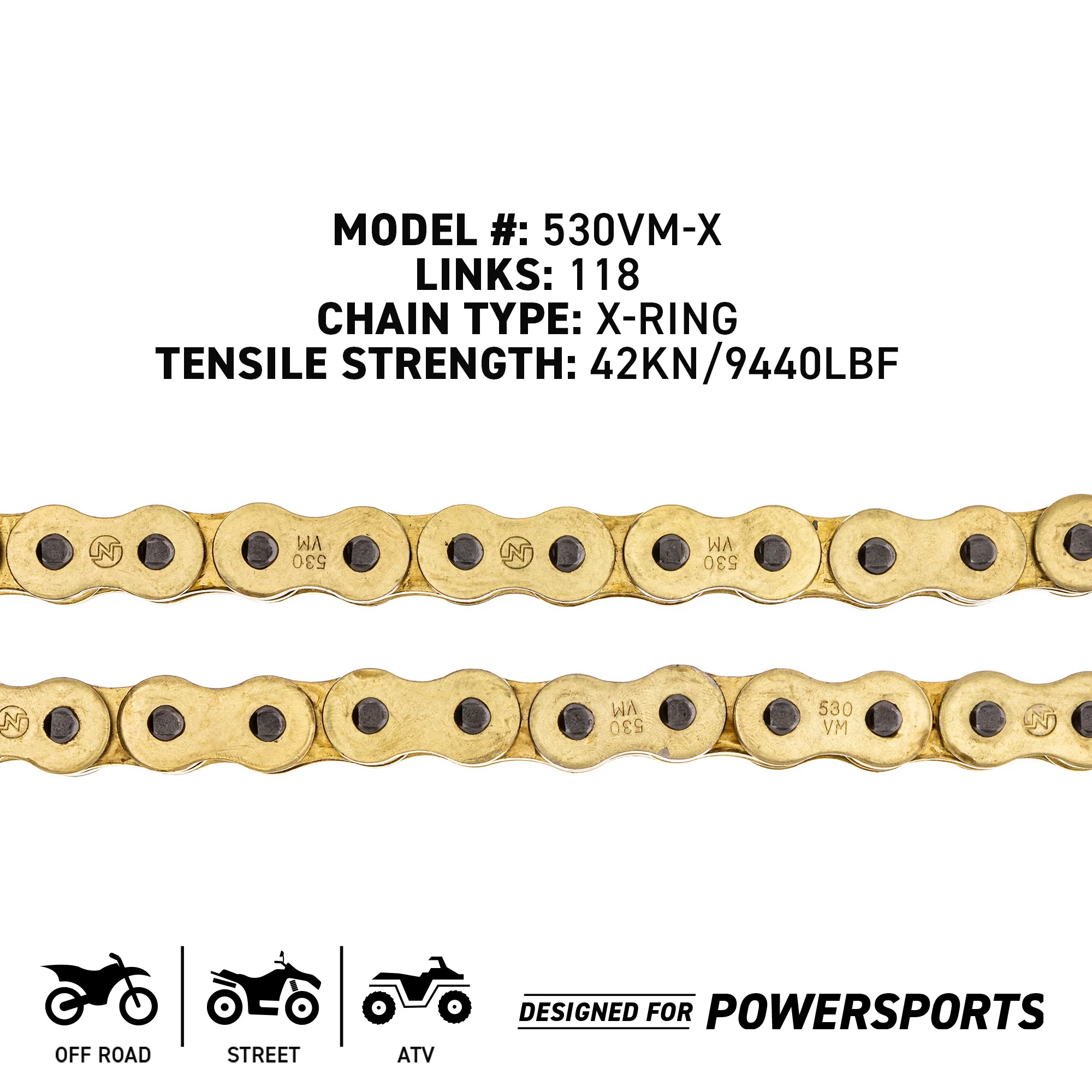 Chain and Sprocket Kit For Kawasaki MK1013242 - Image 3