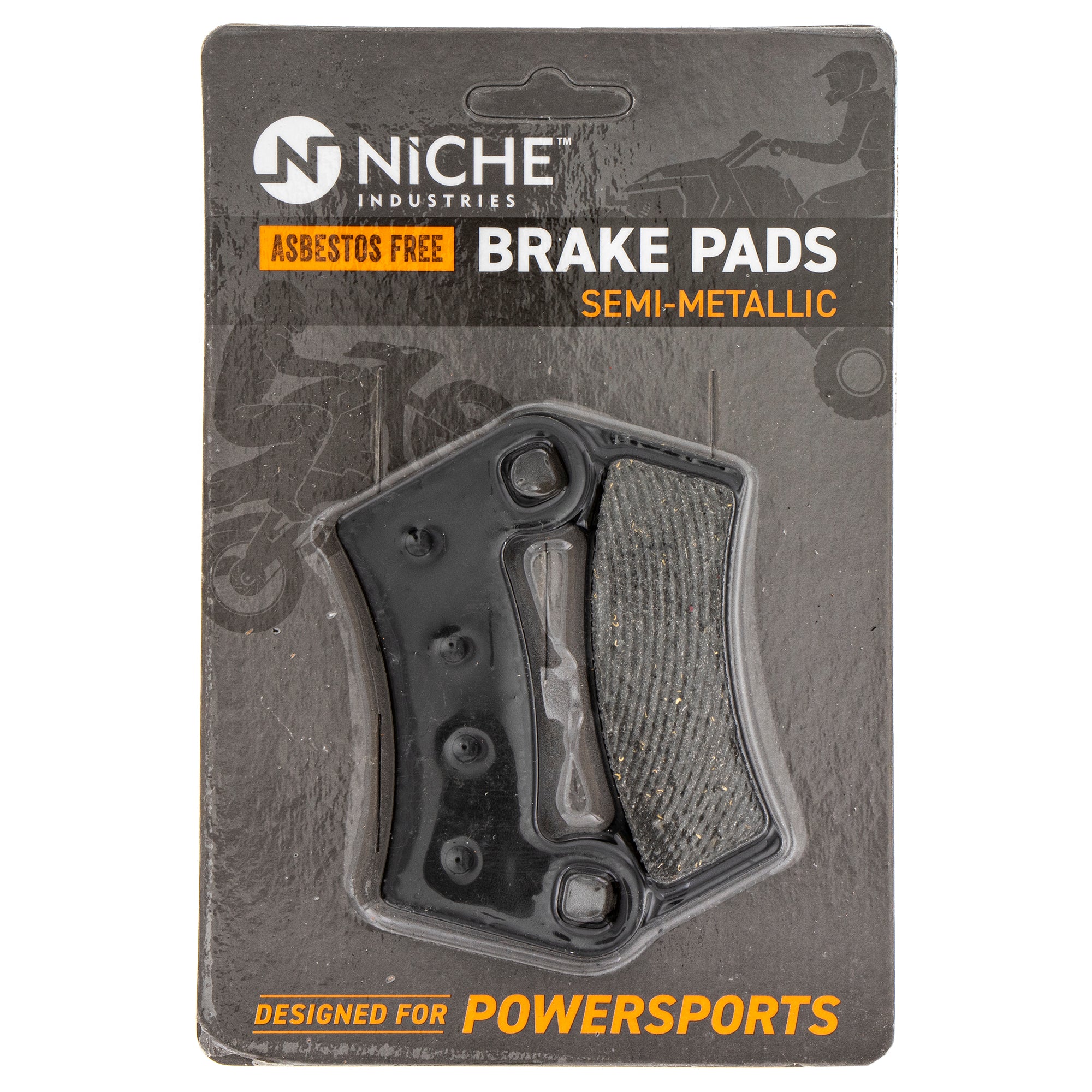 Front and Rear Brake Rotor and Pad Kit For Polaris MK1014272 - Image 4