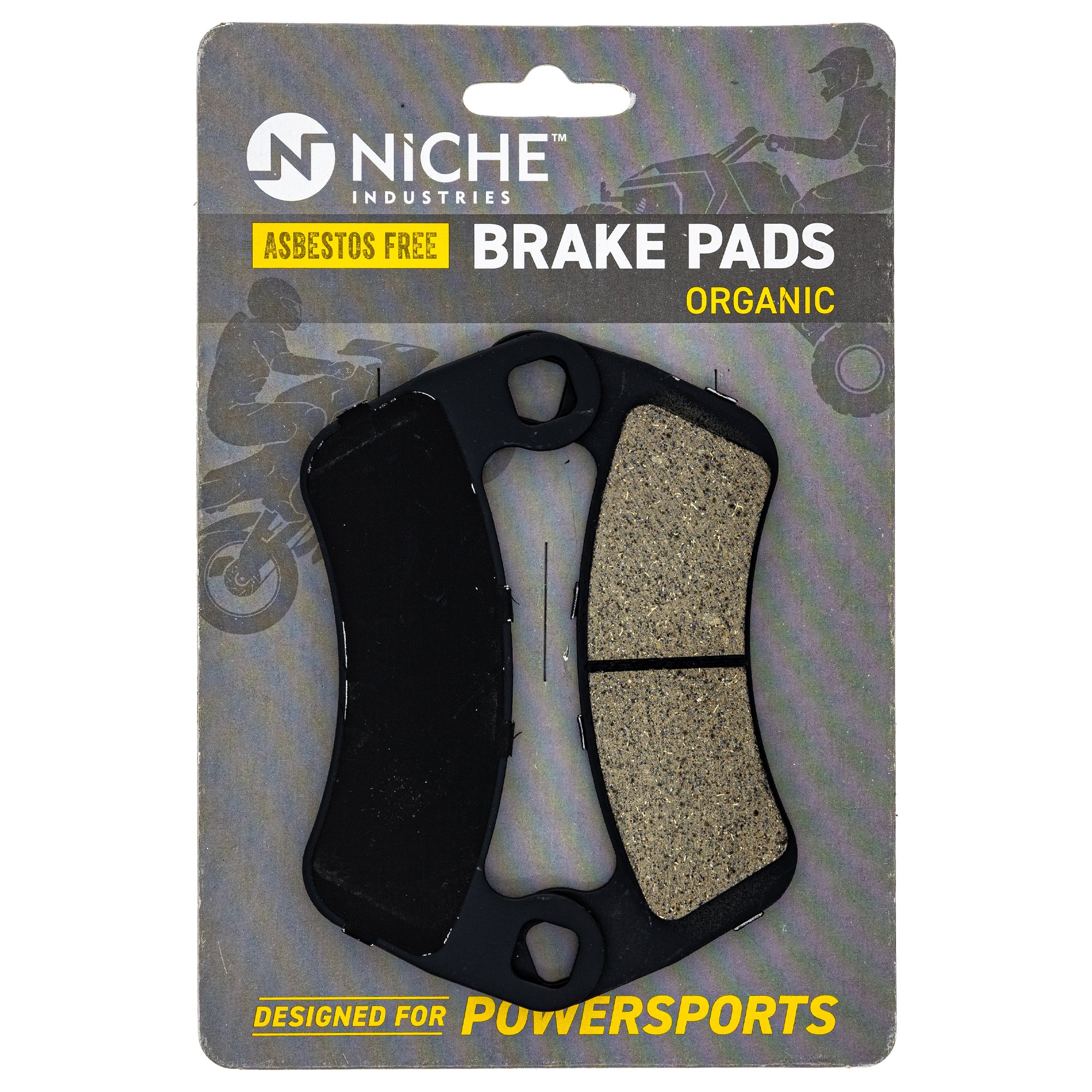 Front and Rear Brake Rotor and Pad Kit For Polaris MK1014272 - Image 7