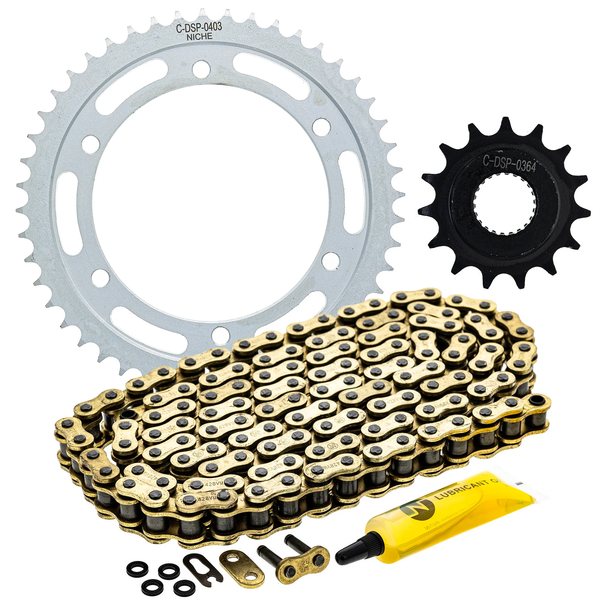 Chain and Sprocket Kit For Yamaha MK1014367